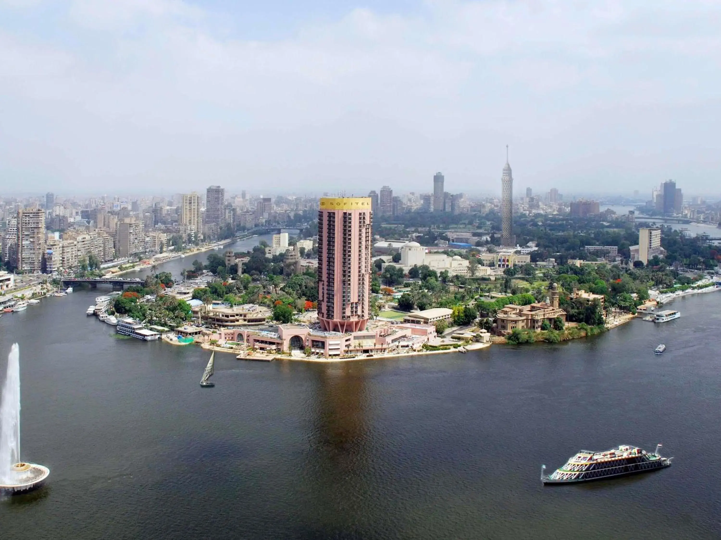 Property building in Sofitel Cairo Nile El Gezirah Property building in Sofitel Cairo Nile El Gezirah