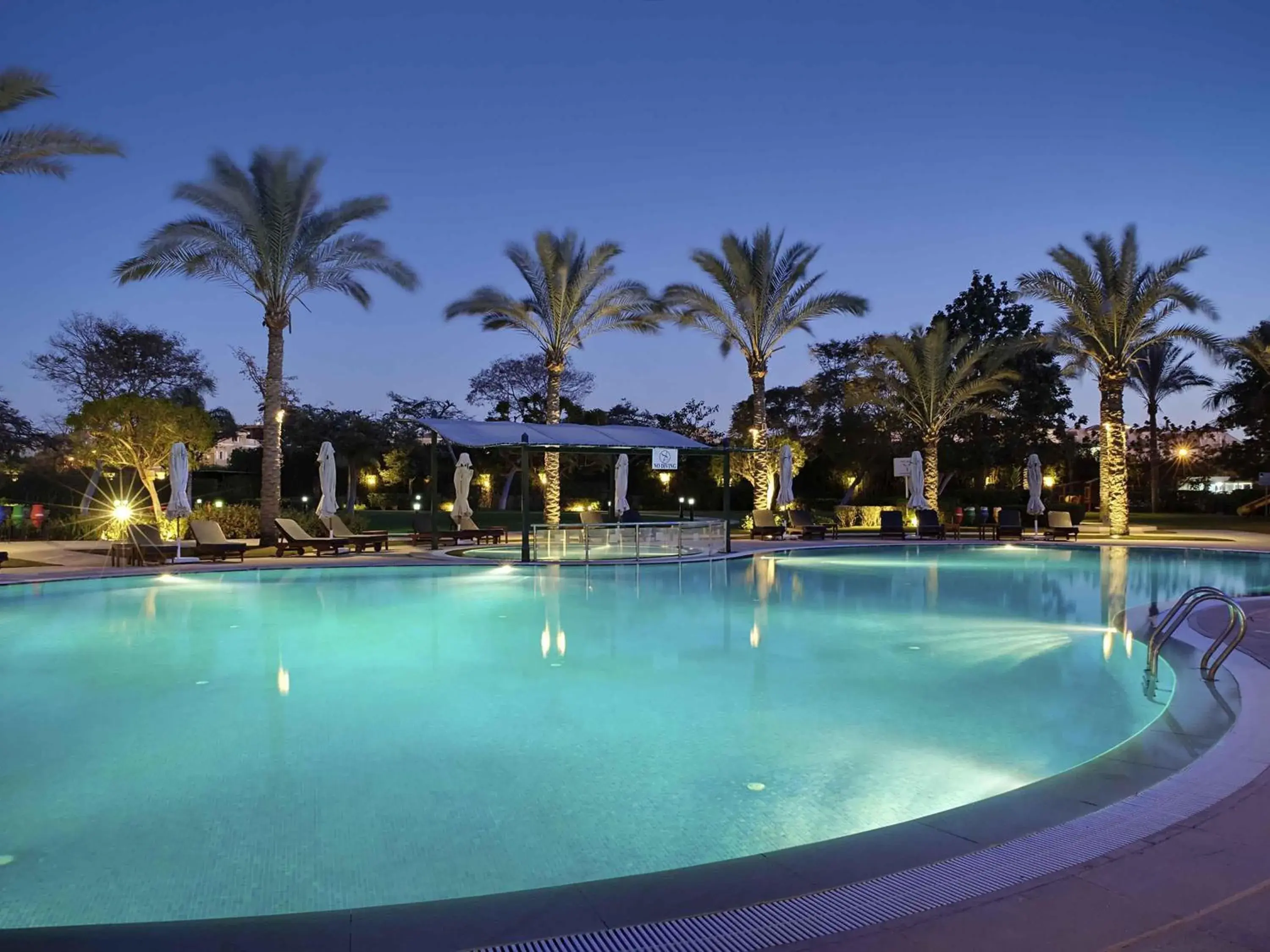 Pool view in Novotel Cairo 6th Of October Pool view in Novotel Cairo 6th Of October