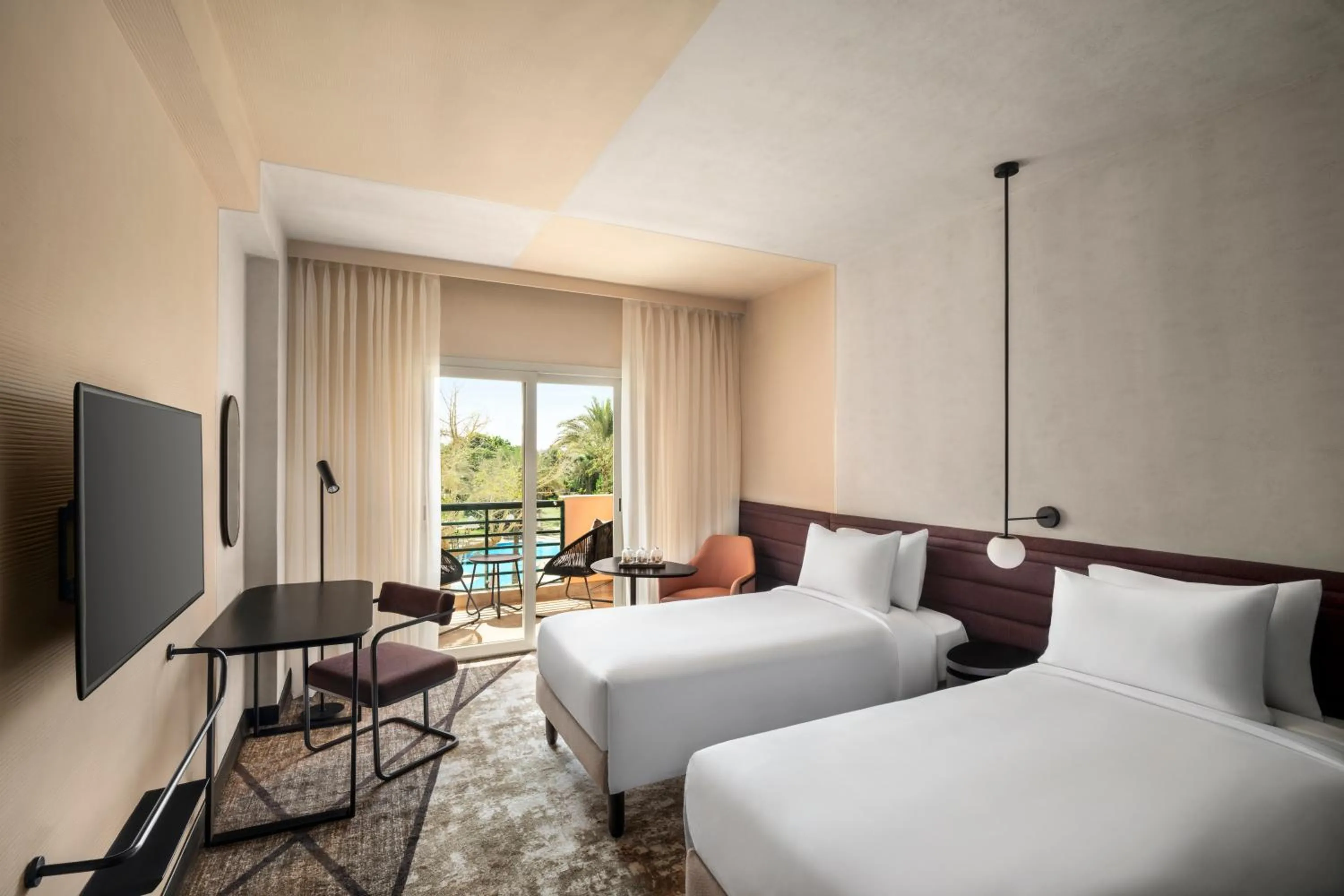 Bed in Novotel Cairo 6th Of October