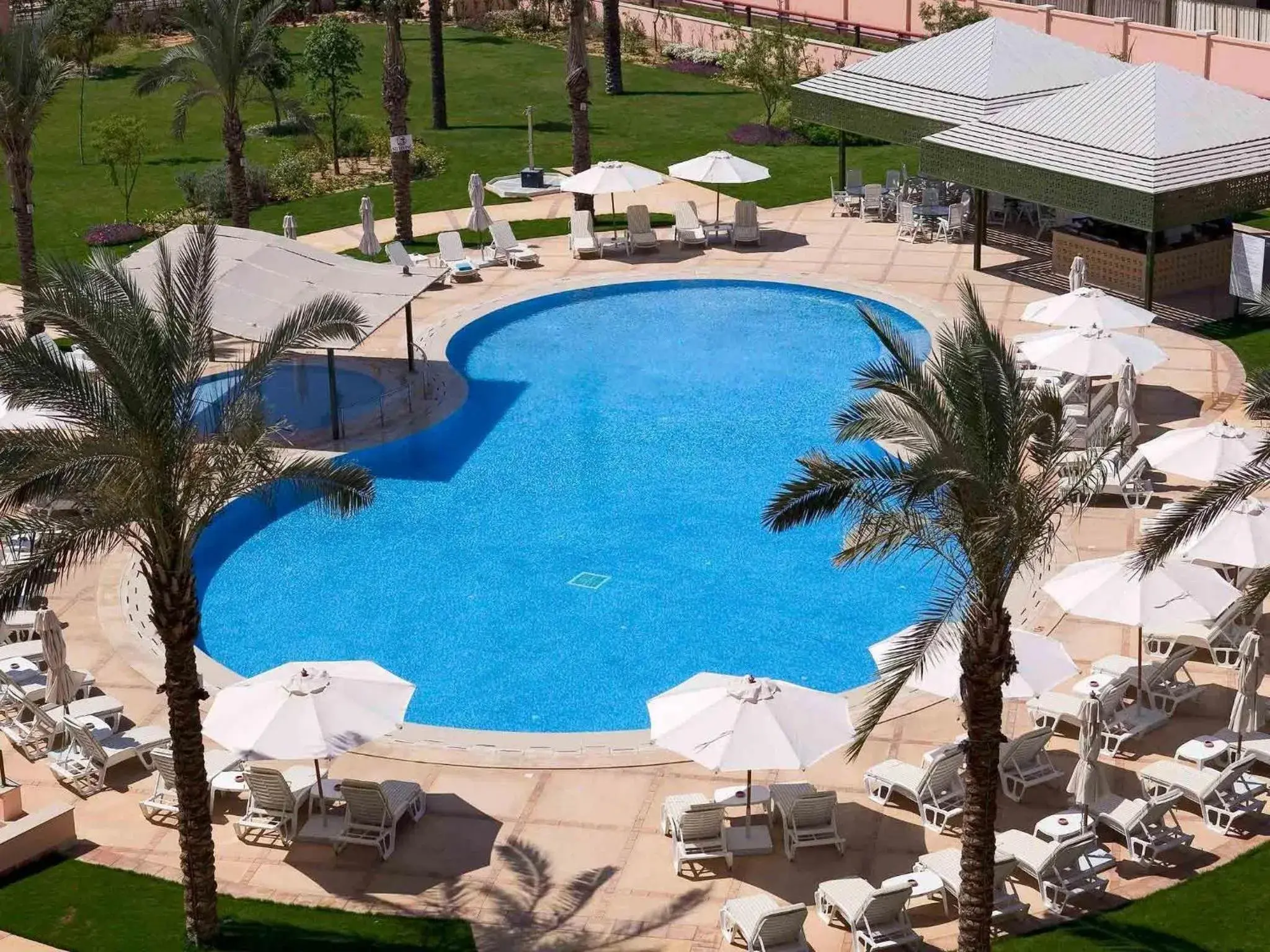 Pool view in Novotel Cairo 6th Of October Pool view in Novotel Cairo 6th Of October