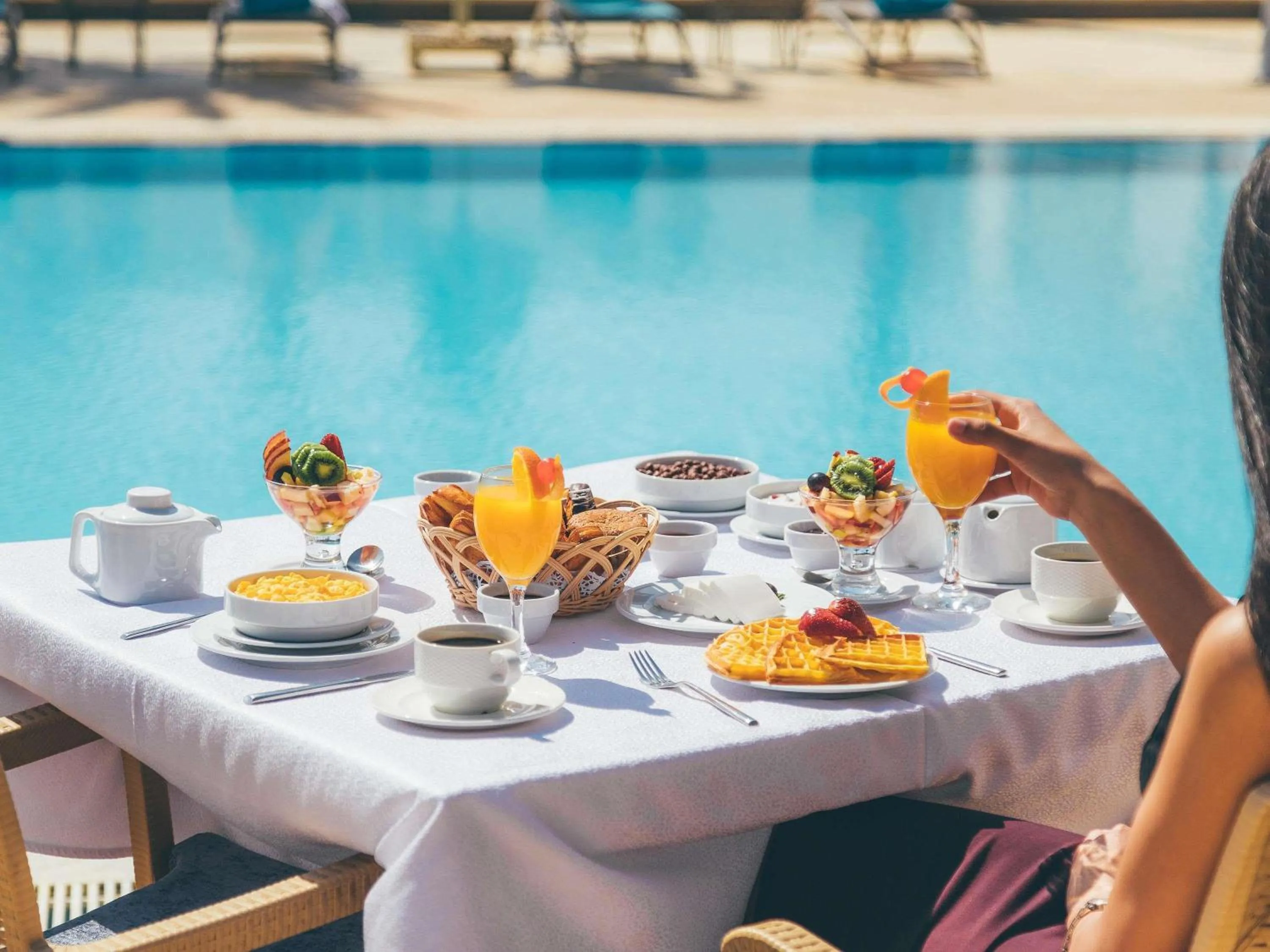 Breakfast in Novotel Cairo Airport