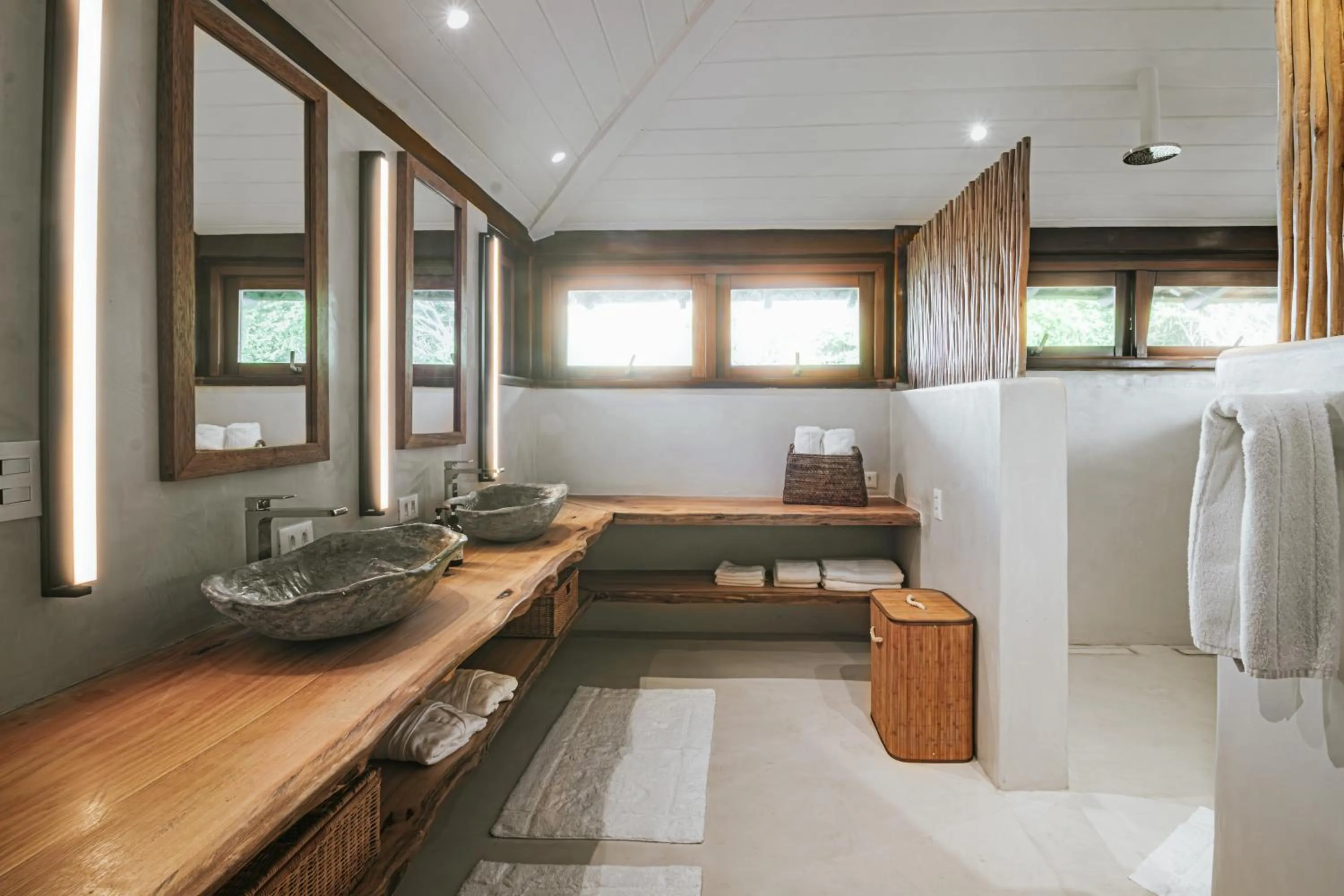 Bathroom, Bed in Pousada Tutabel