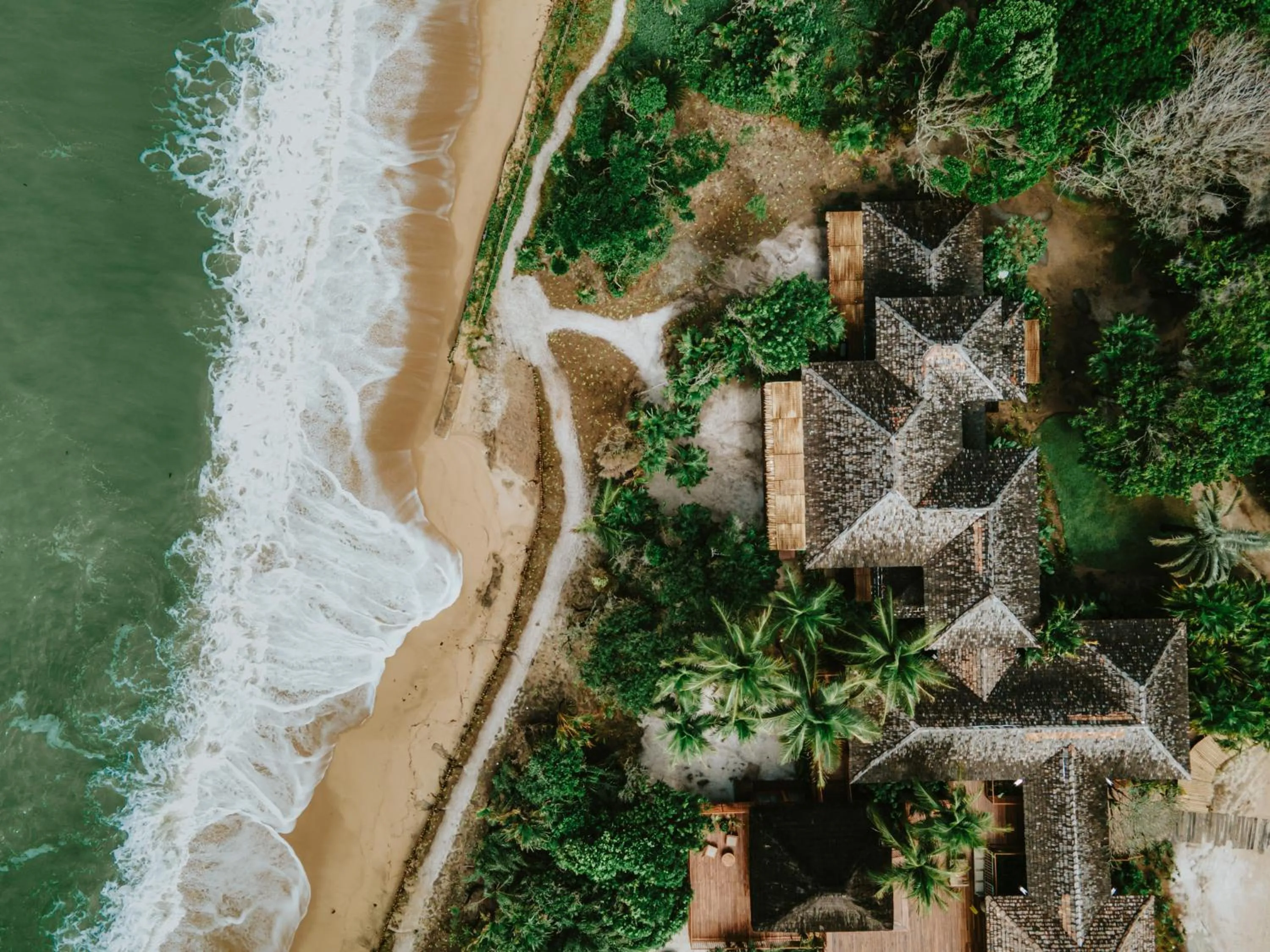 Bird's eye view in Pousada Tutabel
