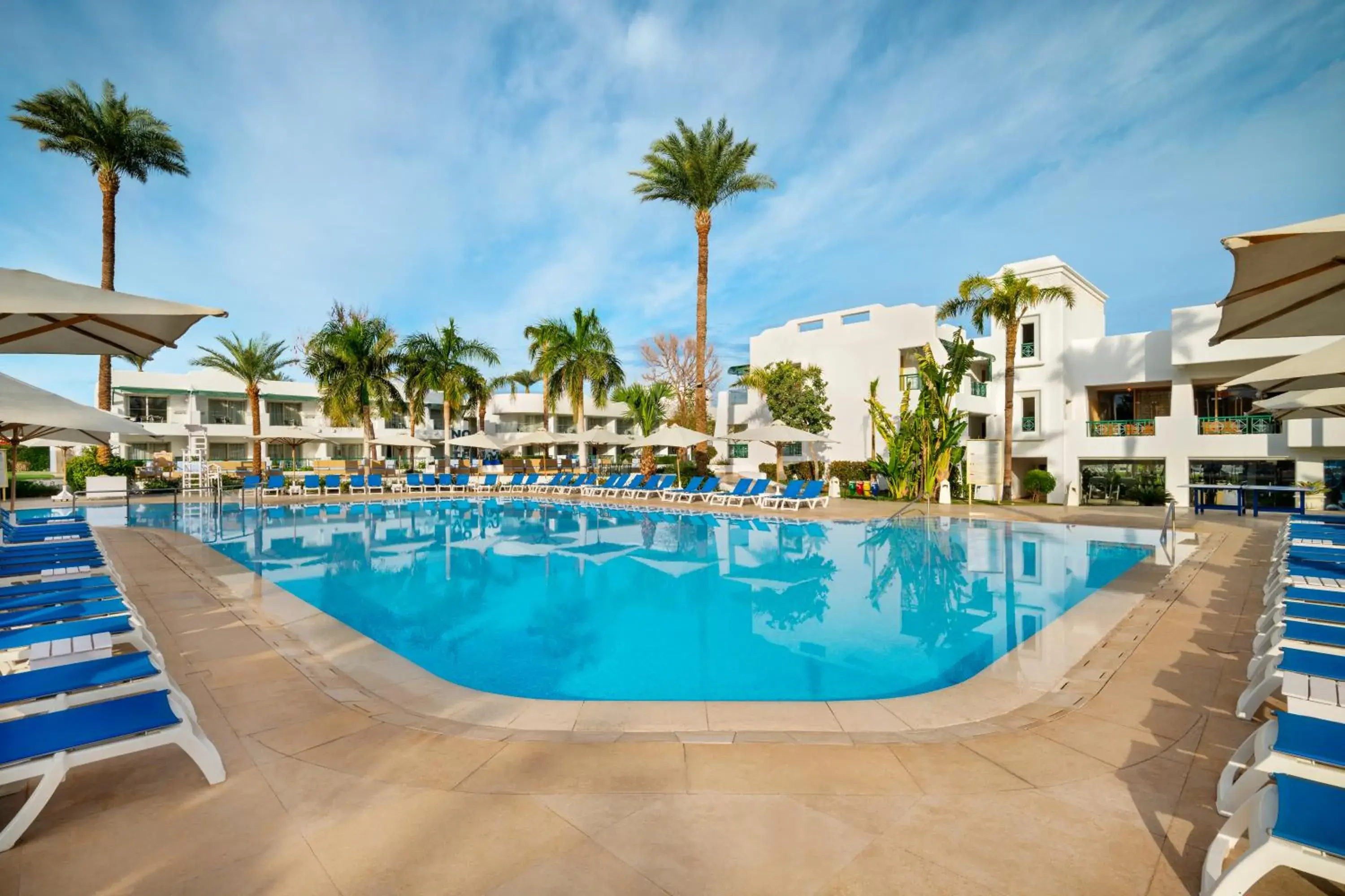 Pool view in Hotel Novotel Sharm El-Sheikh Pool view in Hotel Novotel Sharm El-Sheikh