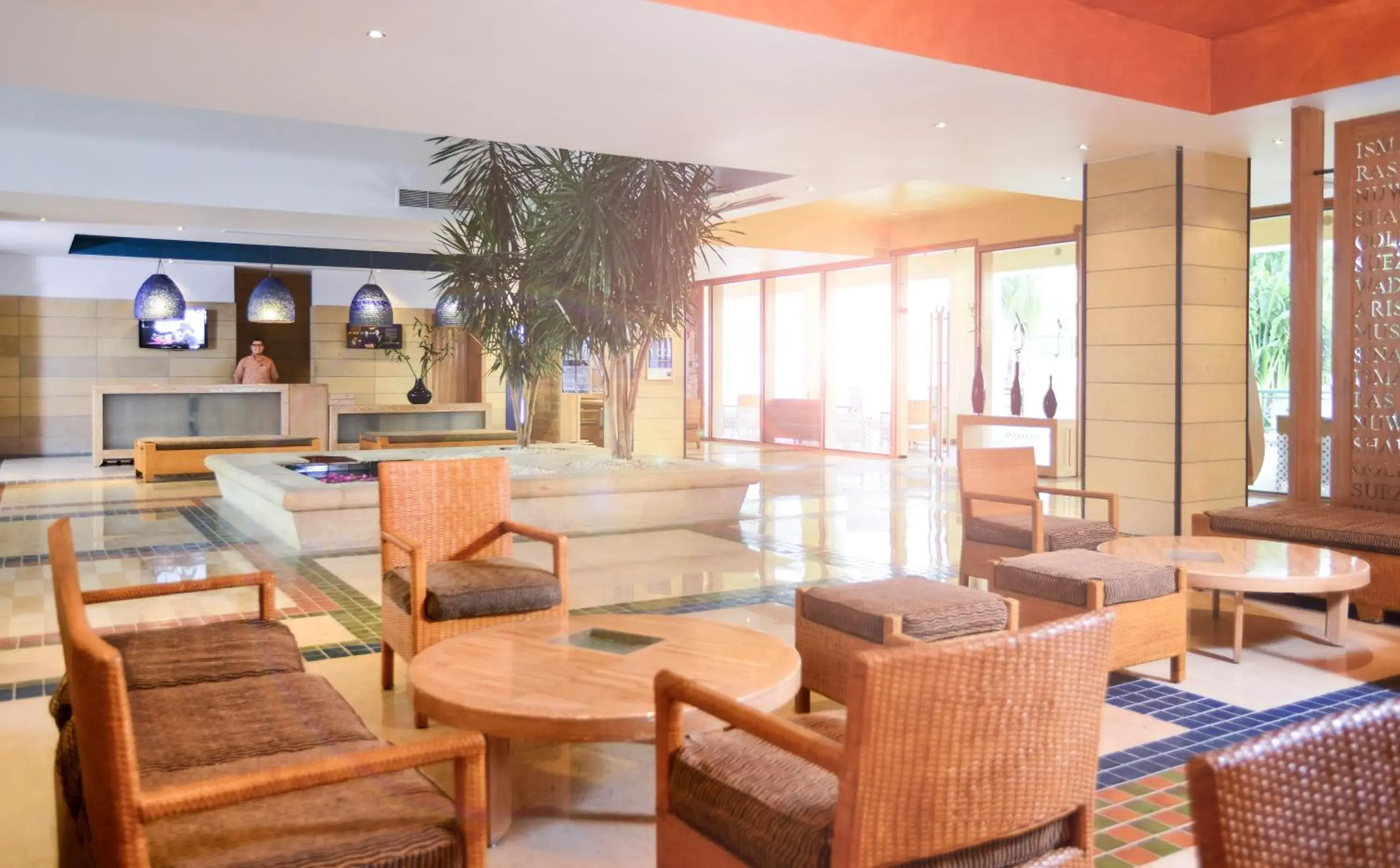Lobby or reception, Lounge/Bar in Hotel Novotel Sharm El-Sheikh