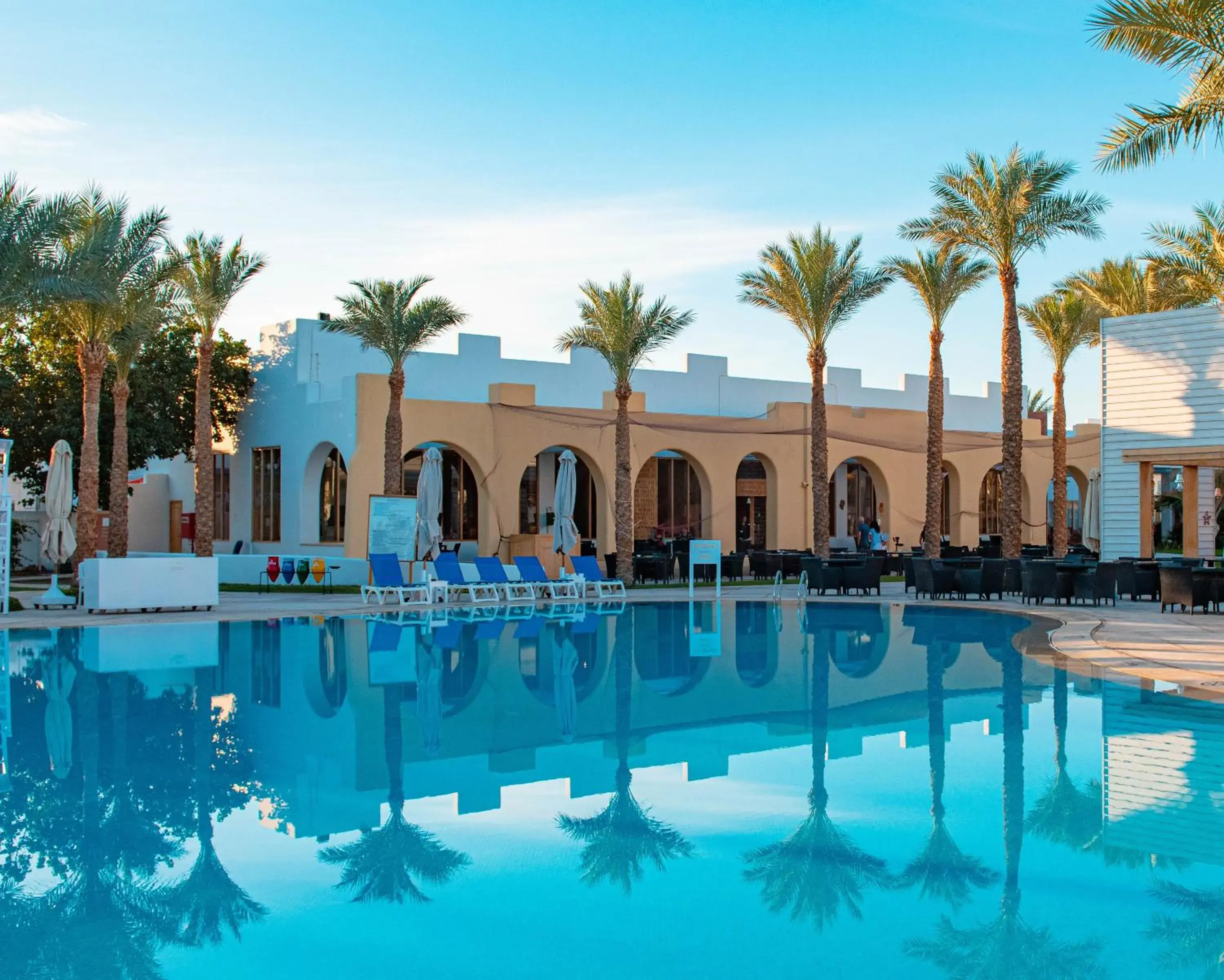 Pool view, Property Building in Hotel Novotel Sharm El-Sheikh