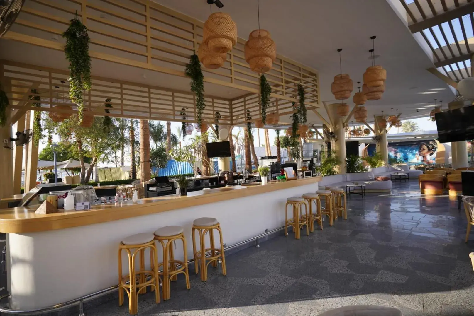 Lounge or bar, Restaurant/Places to Eat in Hotel Novotel Sharm El-Sheikh