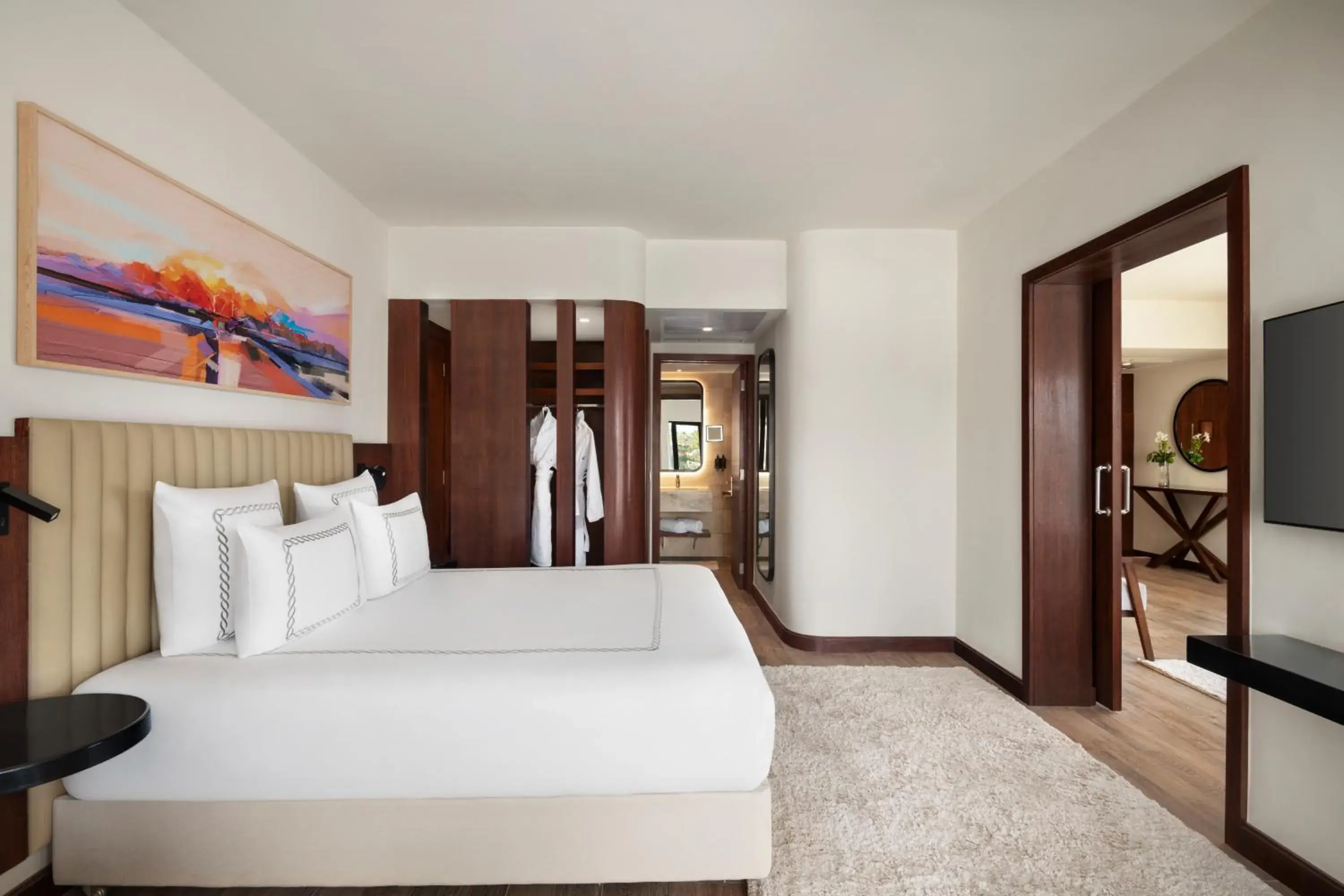 Bed in Hotel Novotel Sharm El-Sheikh Bed in Hotel Novotel Sharm El-Sheikh