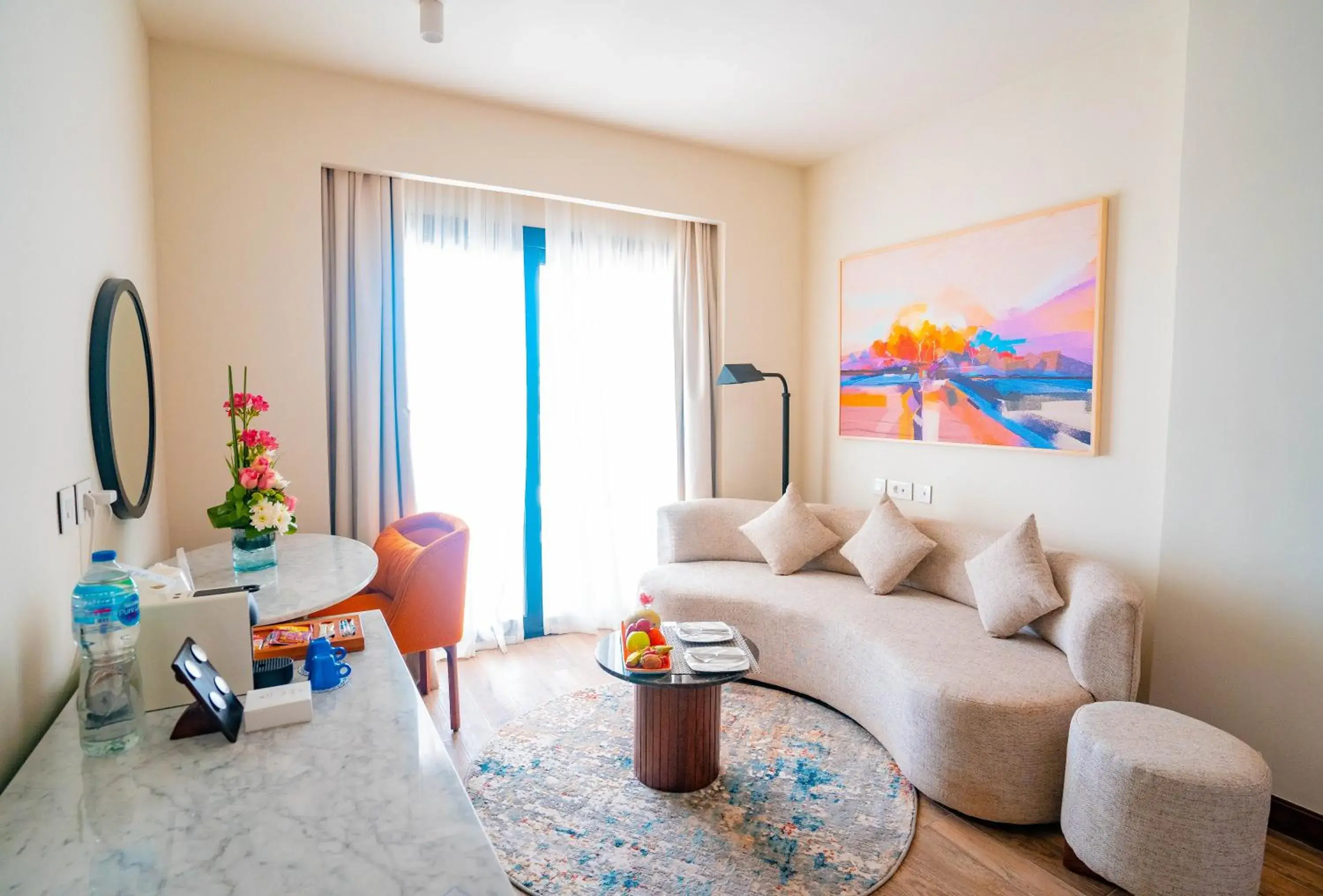 Living room, Seating Area in Hotel Novotel Sharm El-Sheikh