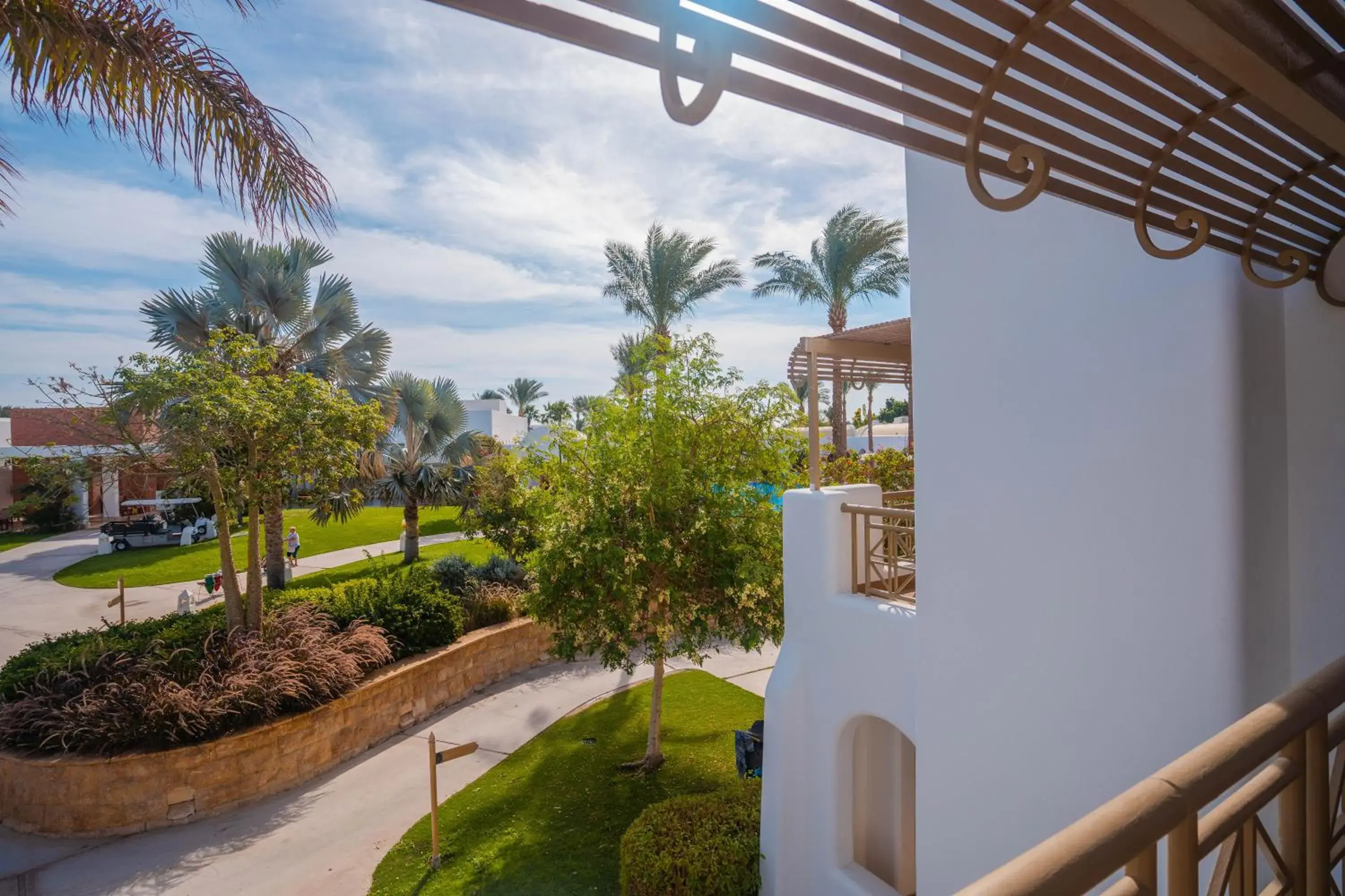 Garden view in Hotel Novotel Sharm El-Sheikh