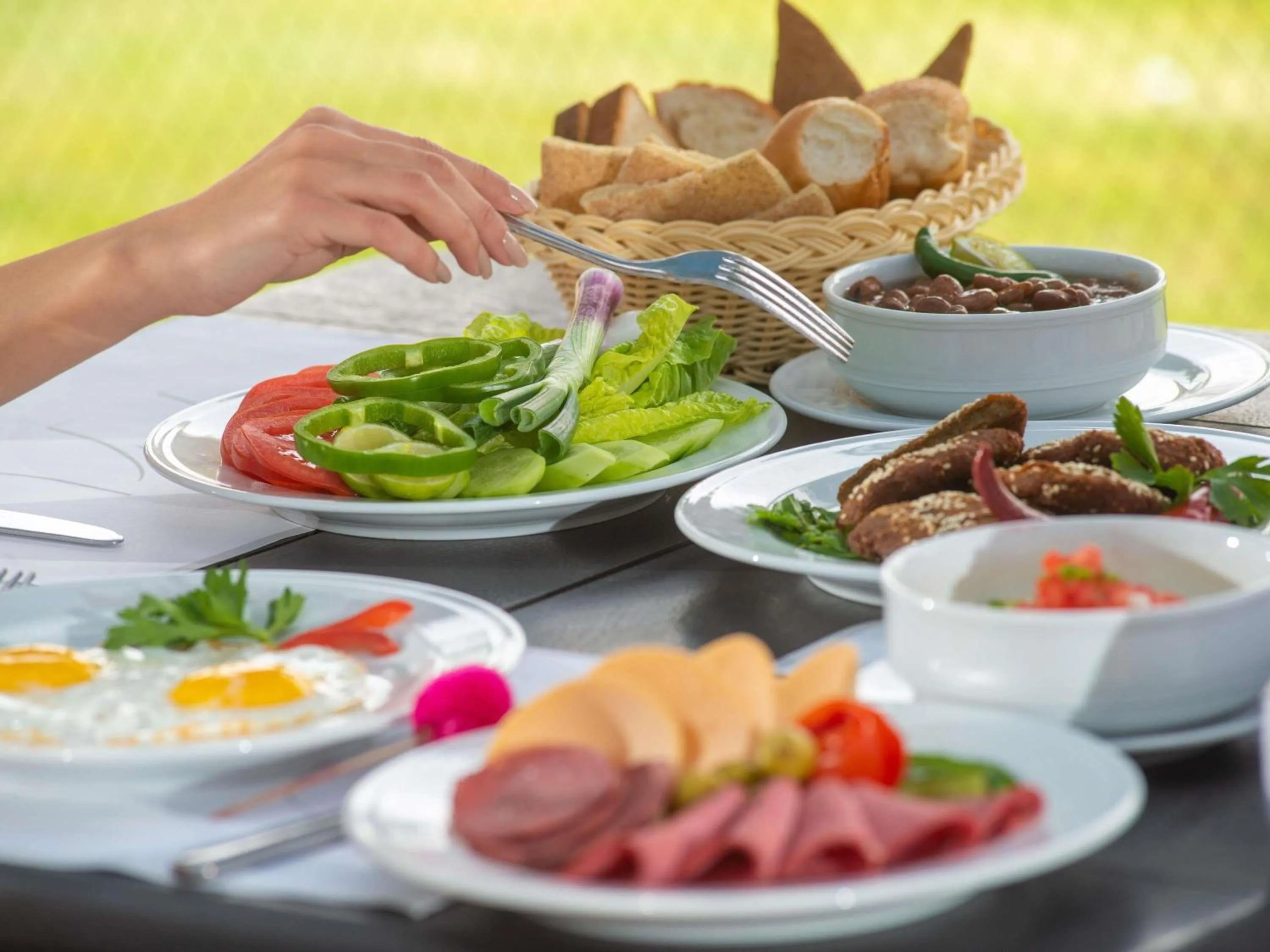 Breakfast in Mercure Ismailia Forsan Island