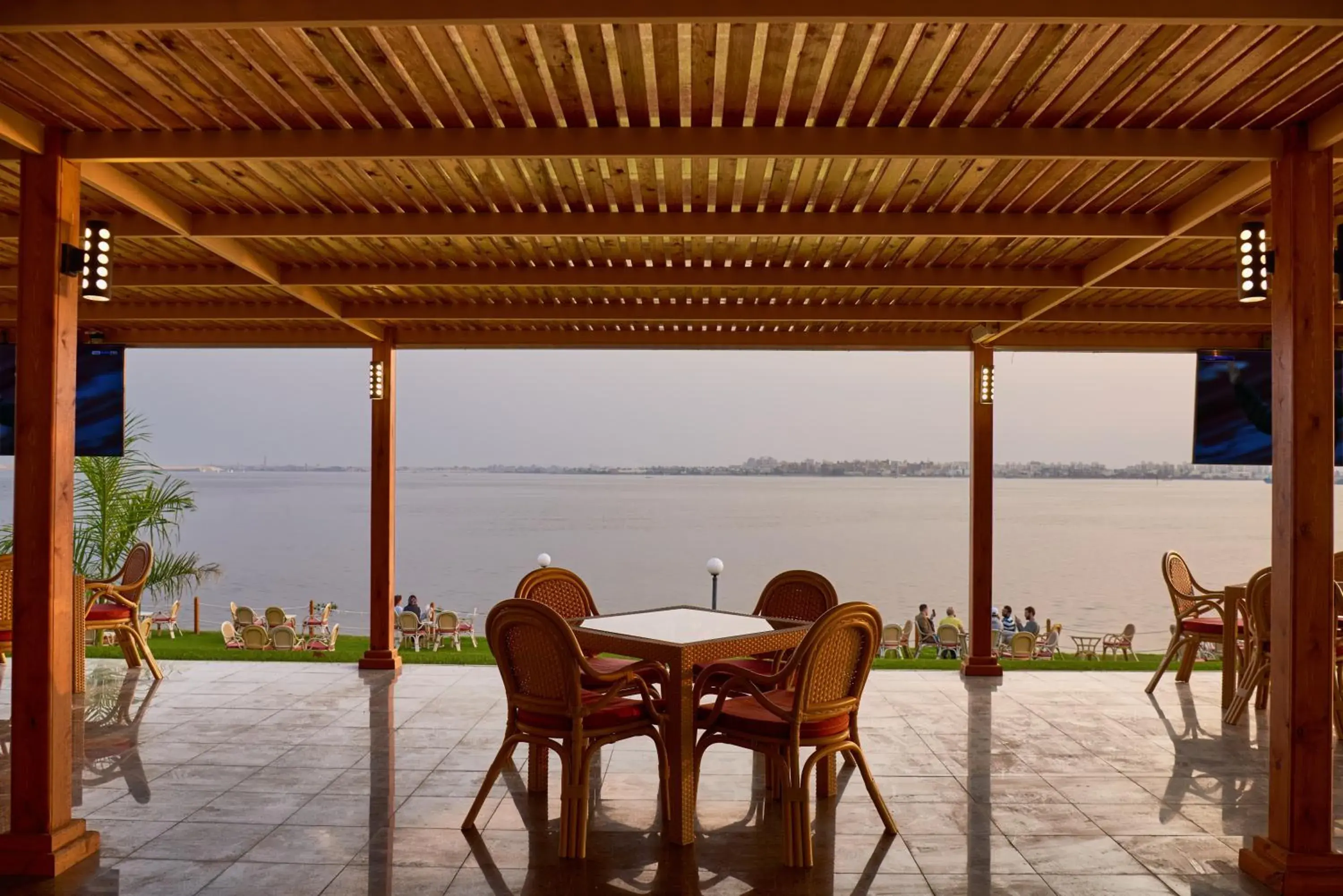 Sea view in Mercure Ismailia Forsan Island Sea view in Mercure Ismailia Forsan Island