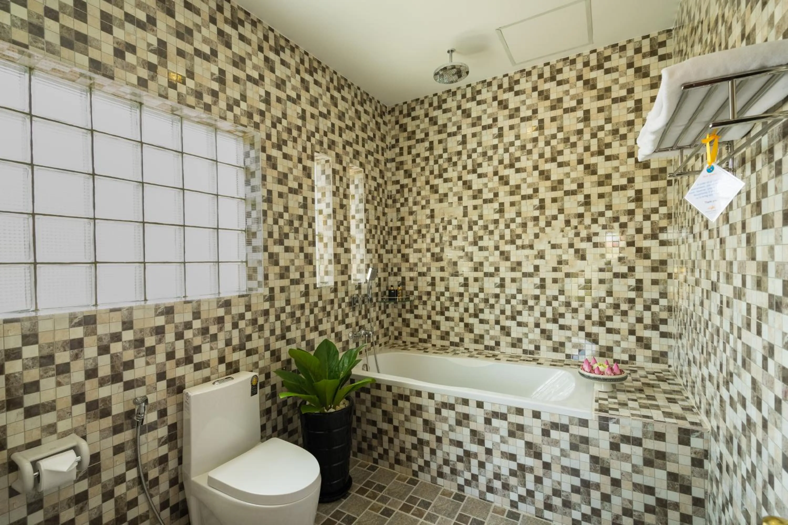 Bathroom in Beyond Yangon Inn