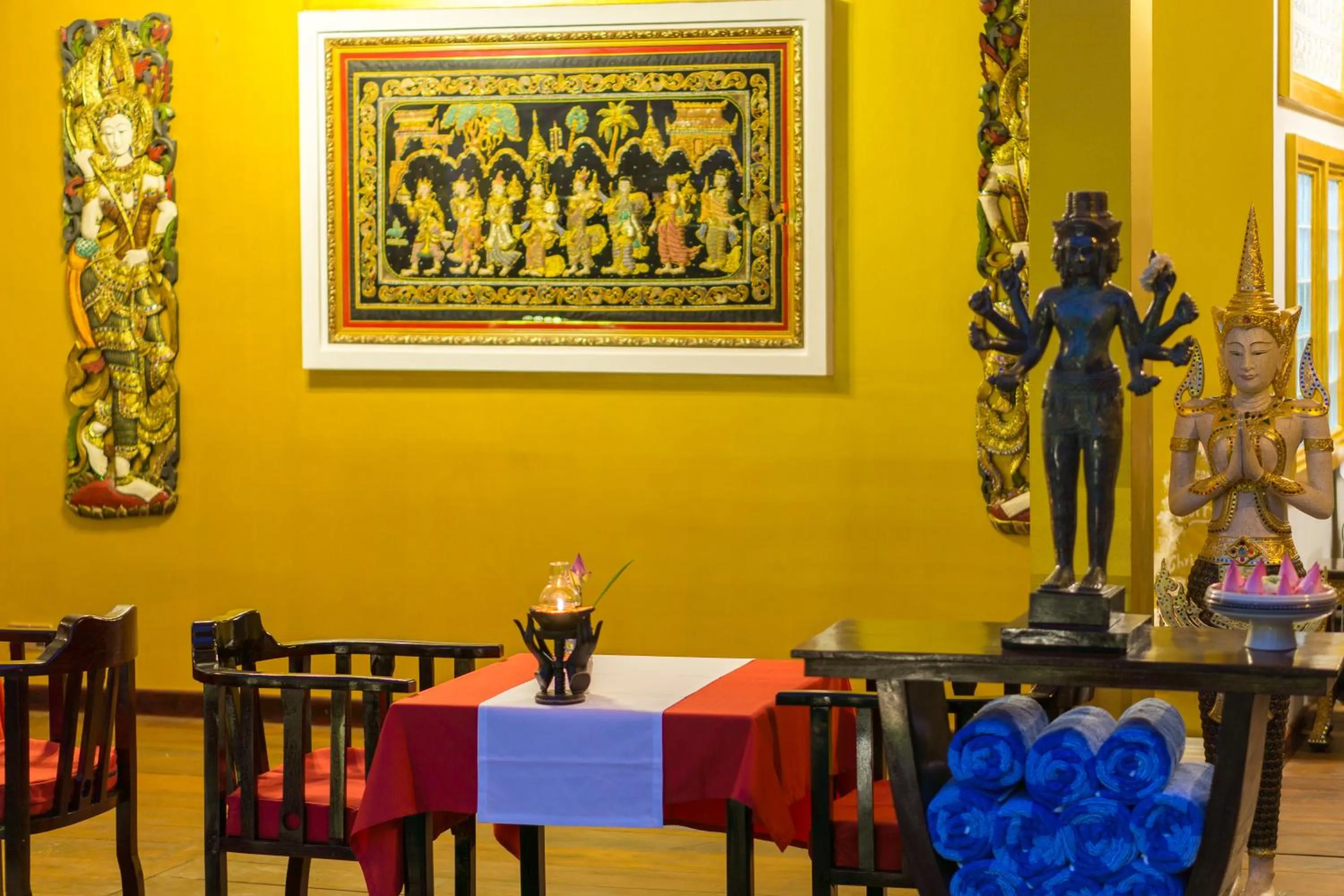 Decorative detail in Beyond Yangon Inn