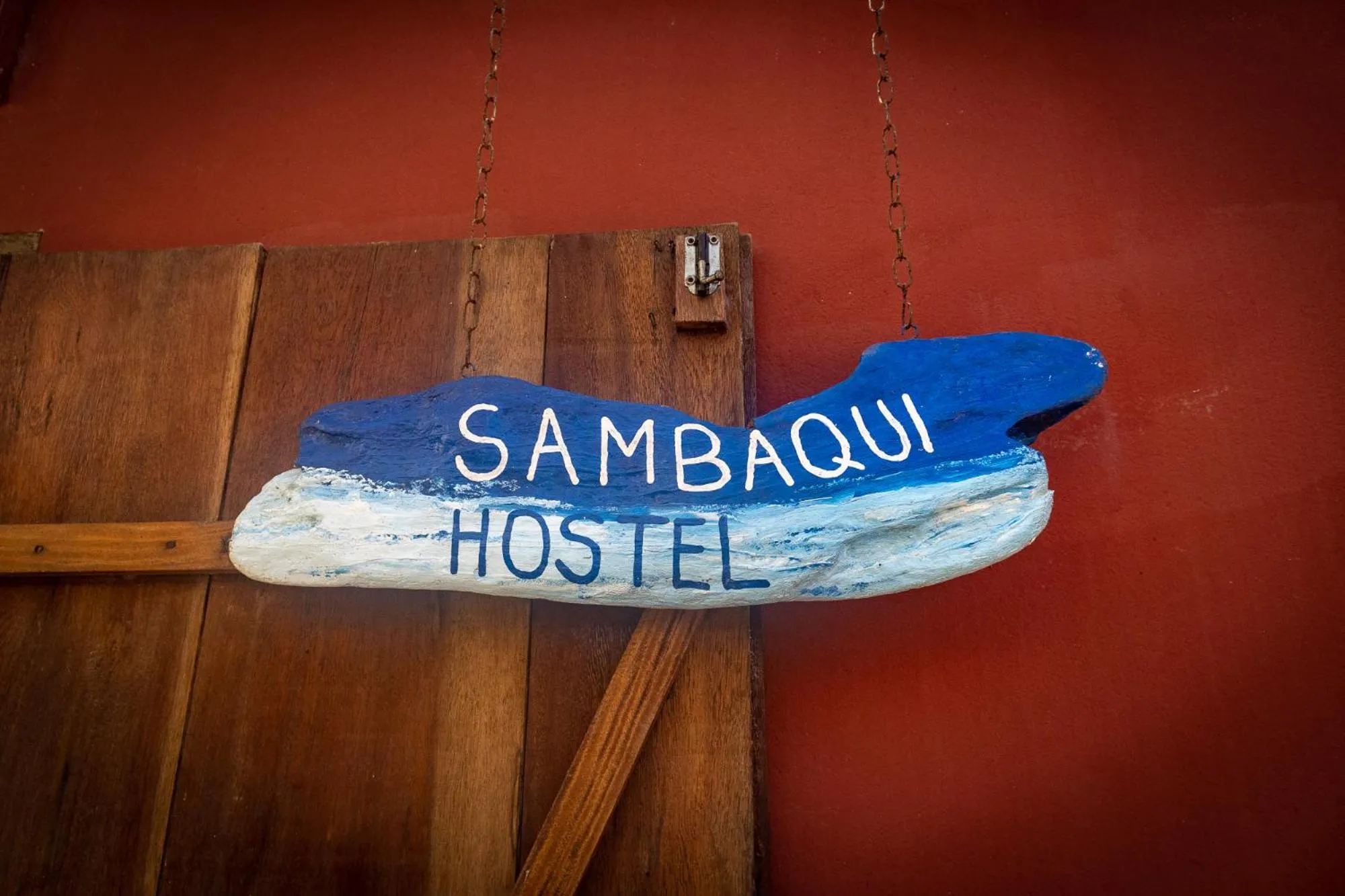Property logo or sign in Sambaqui Hostel