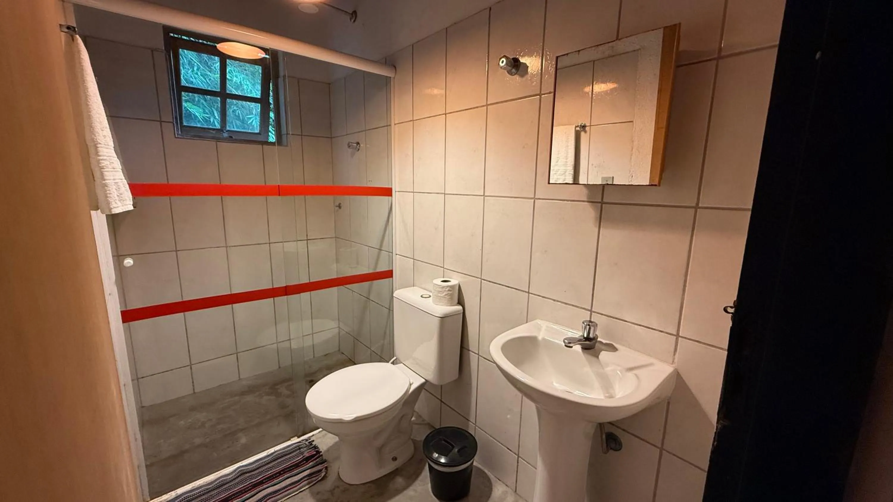 Shower in Sambaqui Hostel