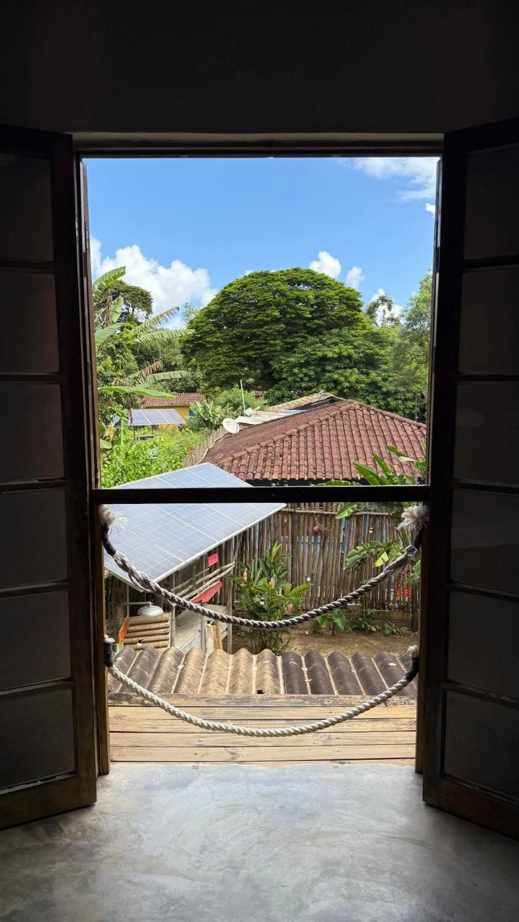 Balcony/Terrace in Sambaqui Hostel