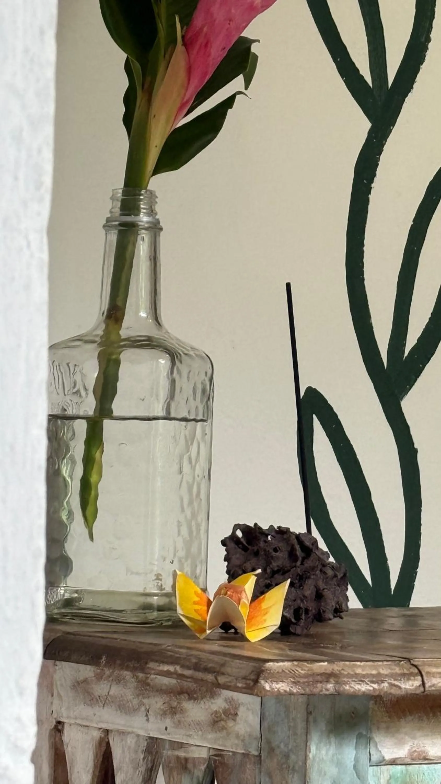Decorative detail in Sambaqui Hostel