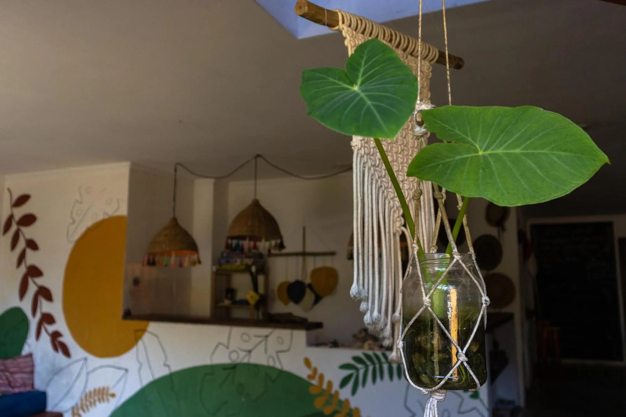 Lobby or reception in Sambaqui Hostel