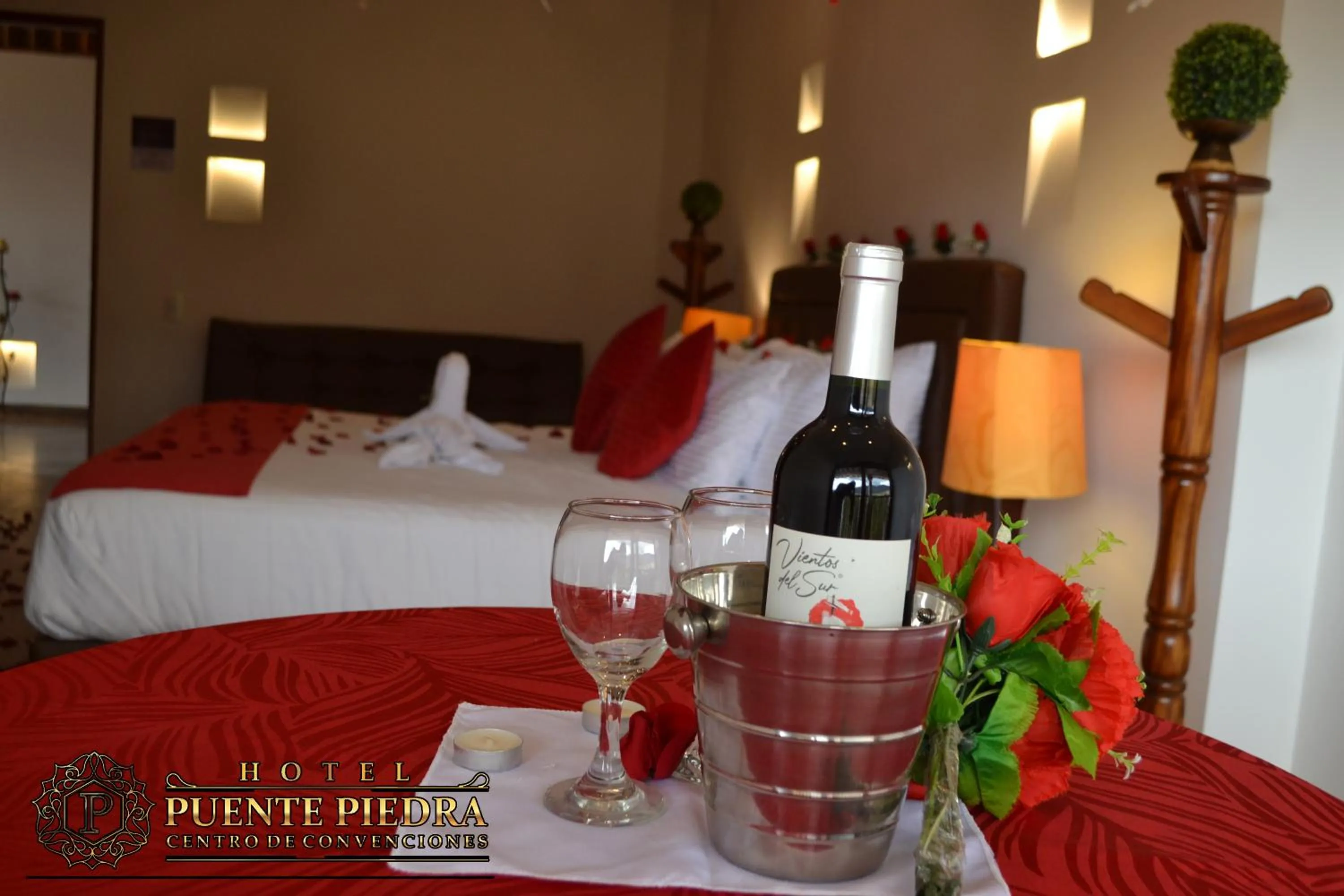 Bed in Hotel Puente Piedra