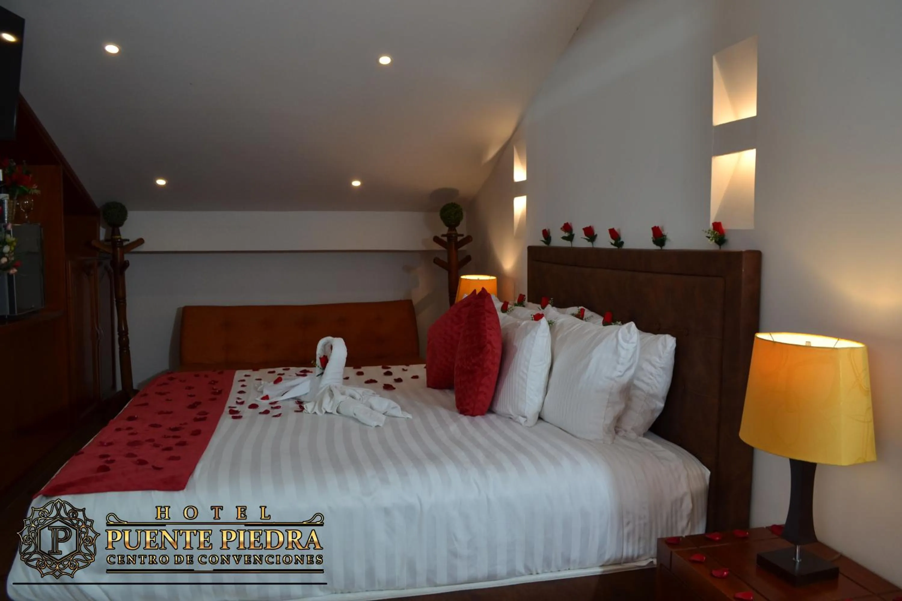 Bed in Hotel Puente Piedra