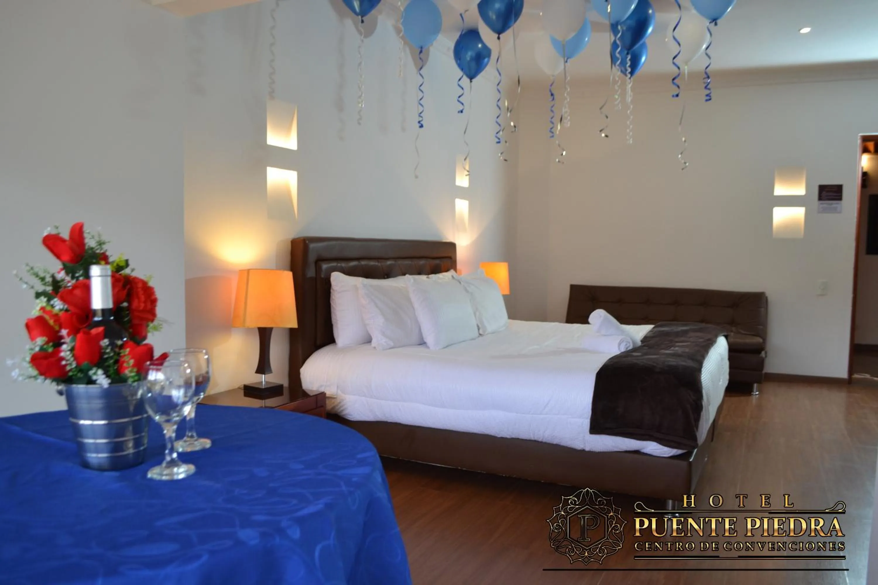Bed in Hotel Puente Piedra