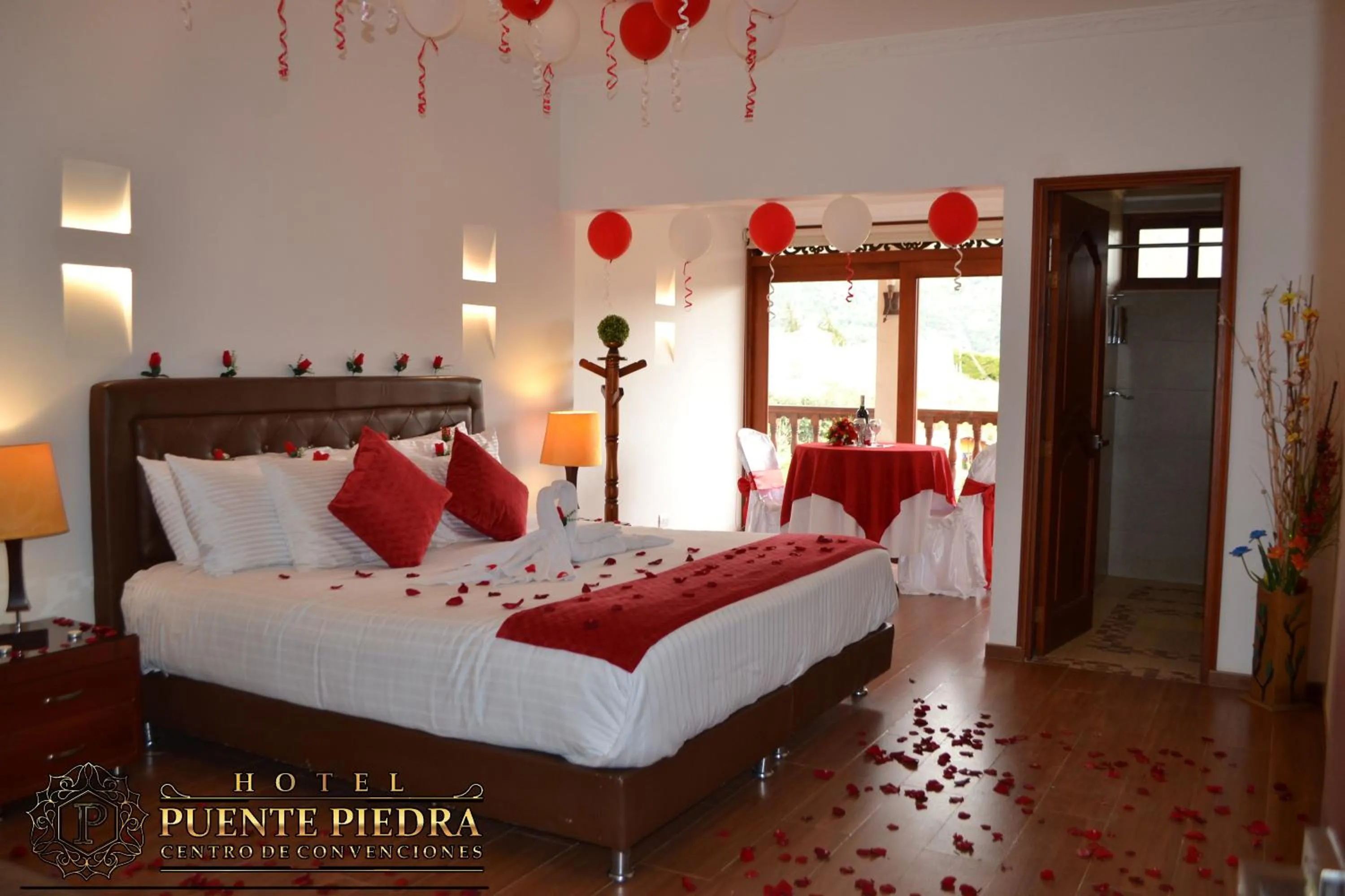 Bed in Hotel Puente Piedra