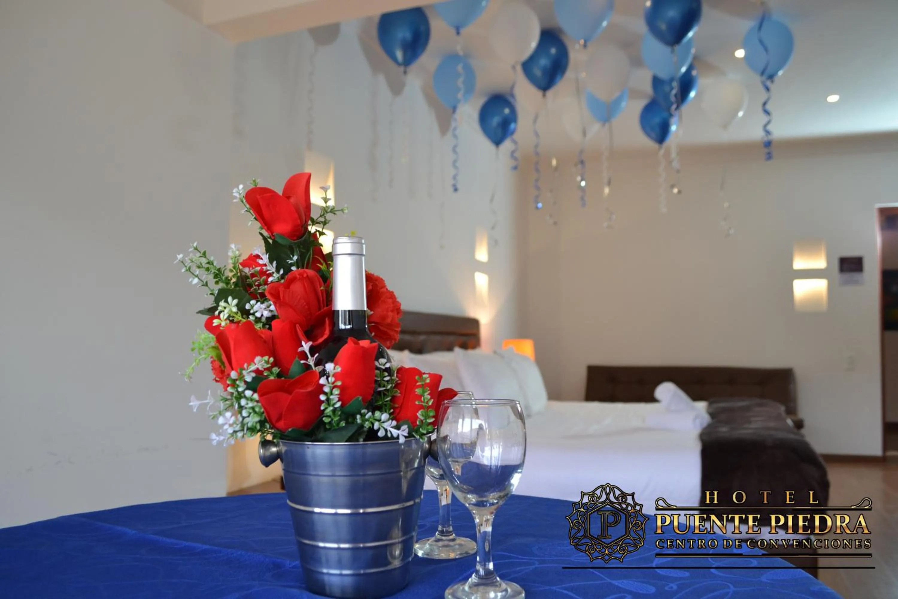 Bed in Hotel Puente Piedra