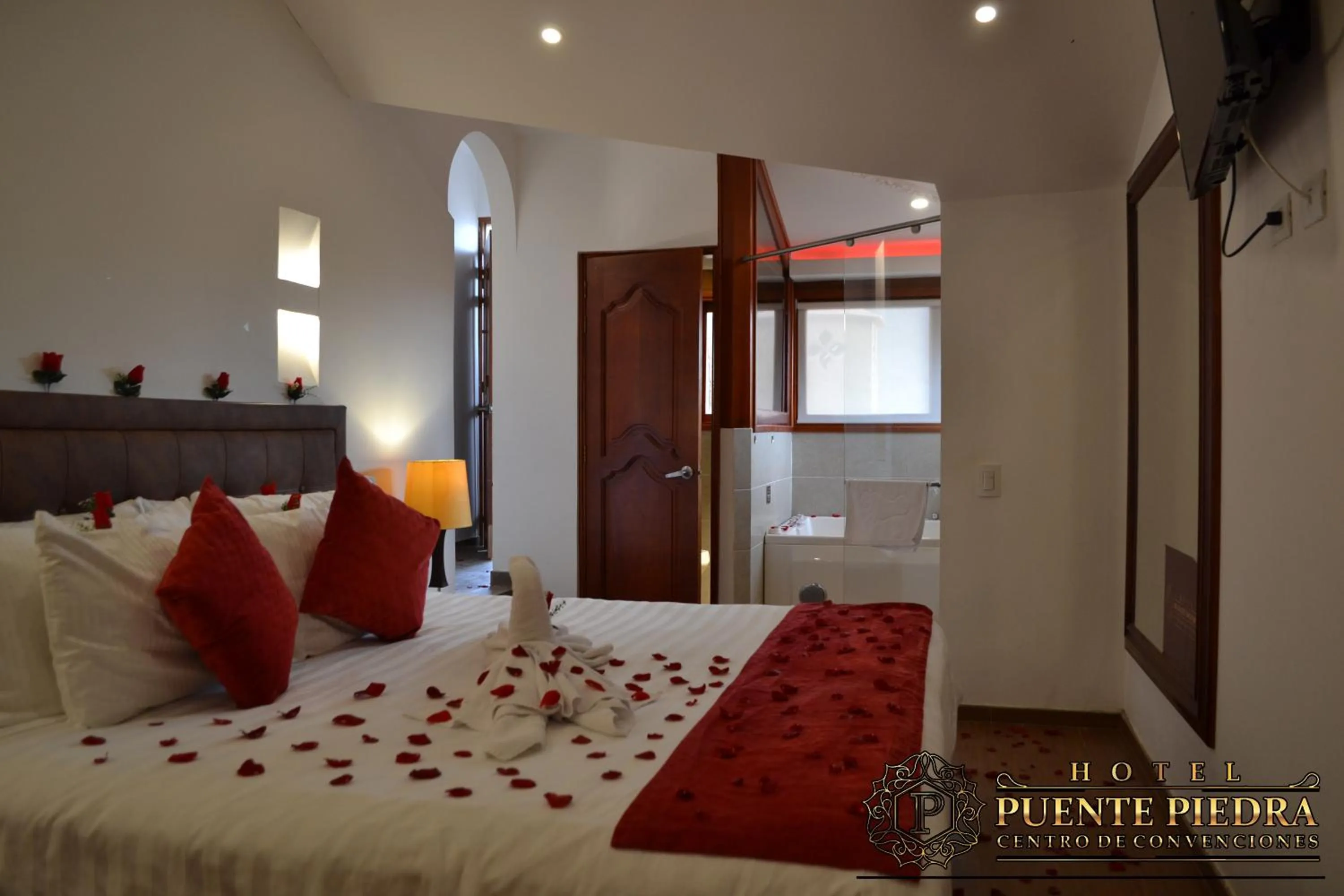 Bed in Hotel Puente Piedra