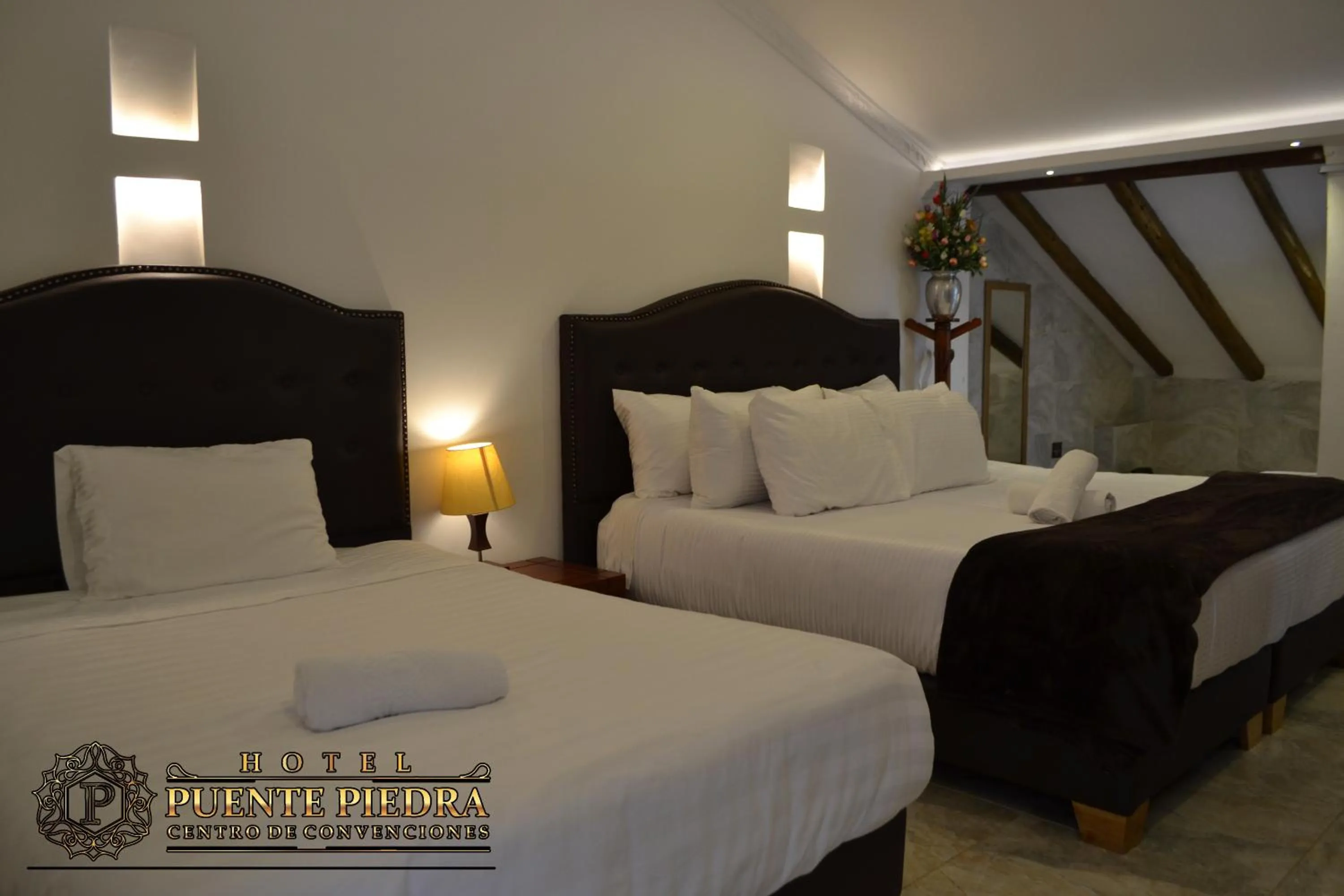Bed in Hotel Puente Piedra