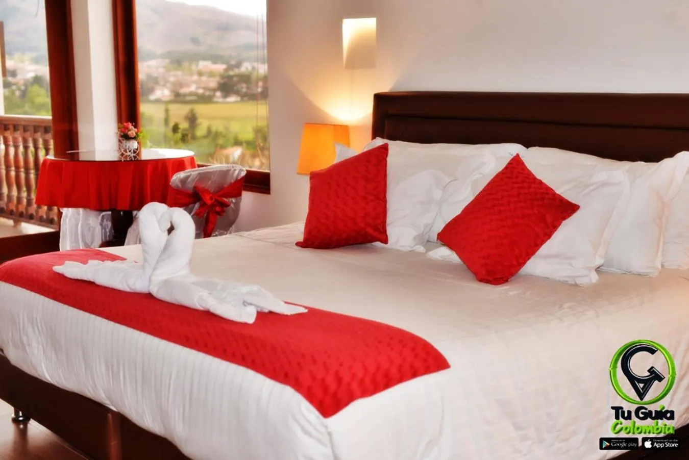 Bed in Hotel Puente Piedra