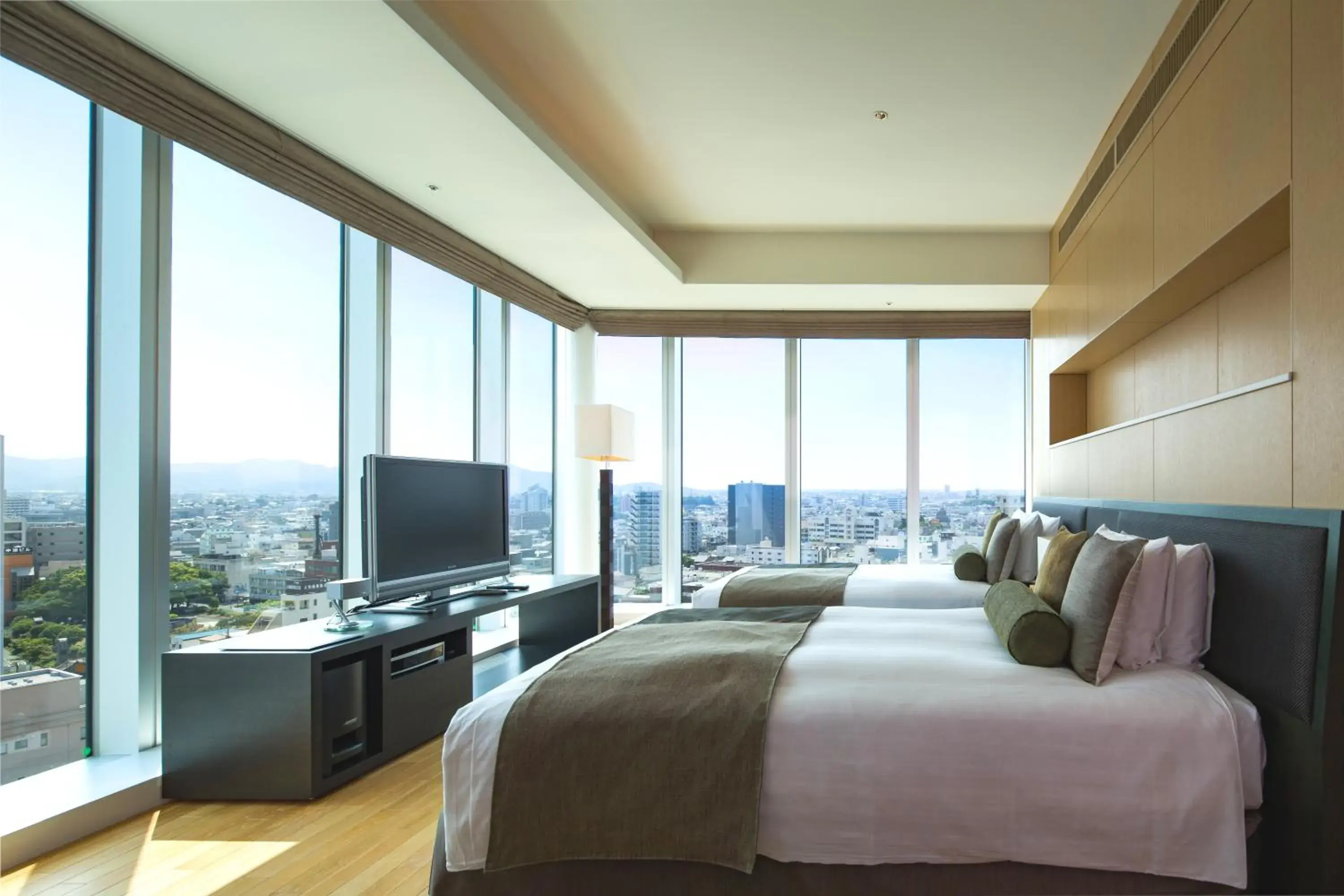 Executive Floor Corner Twin Room in Hotel Arc Riche Toyohashi Executive Floor Corner Twin Room in Hotel Arc Riche Toyohashi