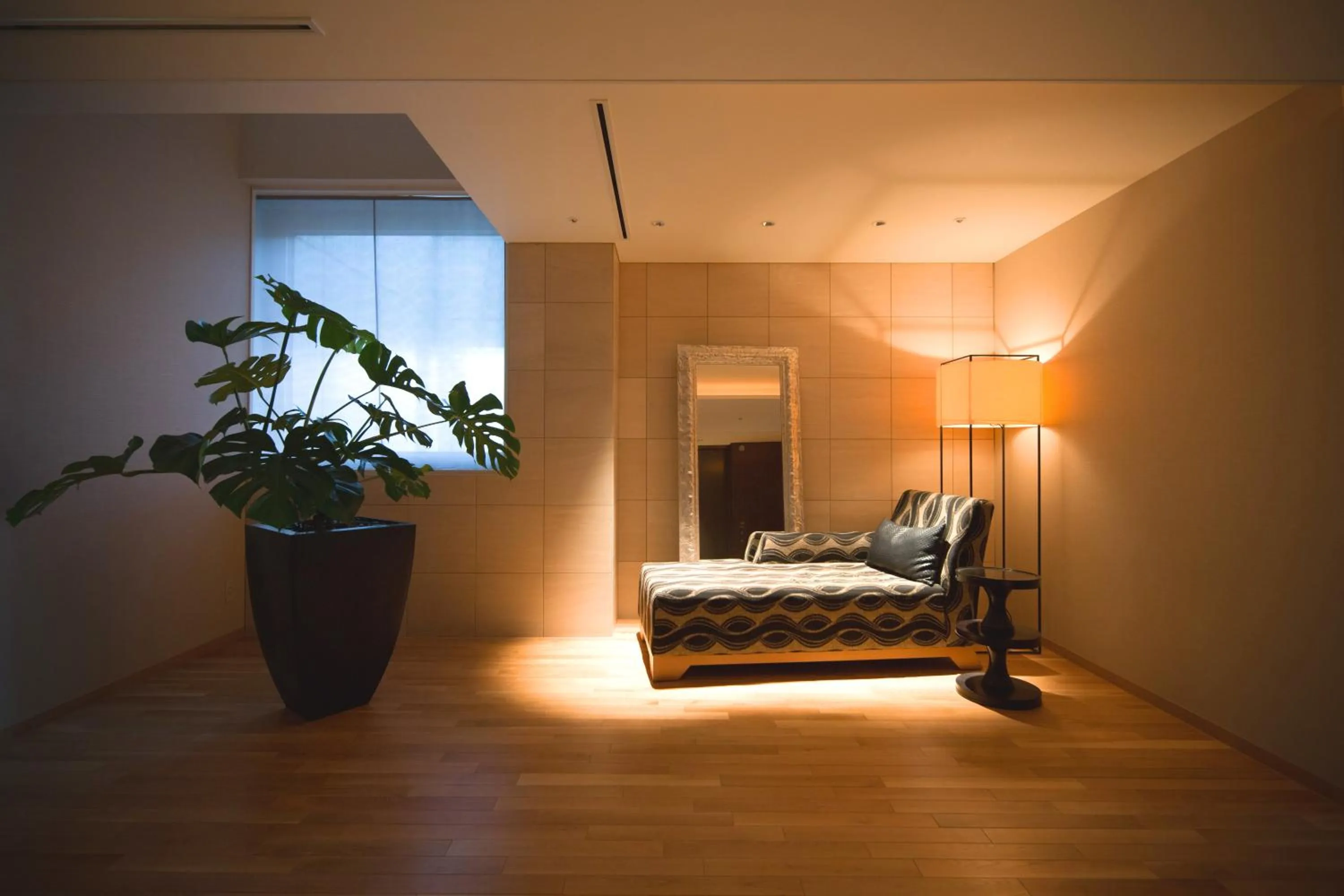 Decorative detail, Bed in Hotel Arc Riche Toyohashi