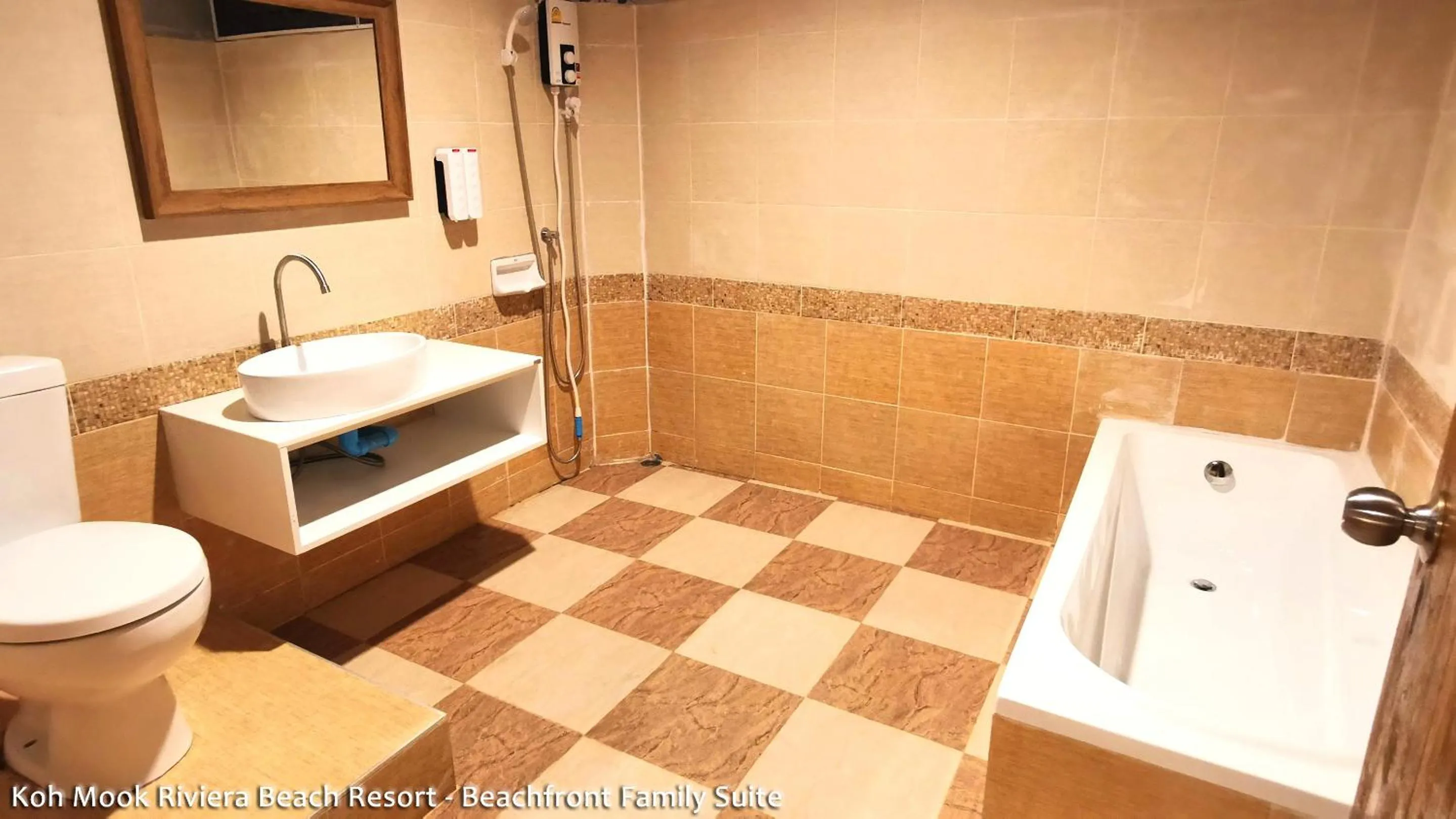 Bathroom in Koh Mook Riviera Beach Resort