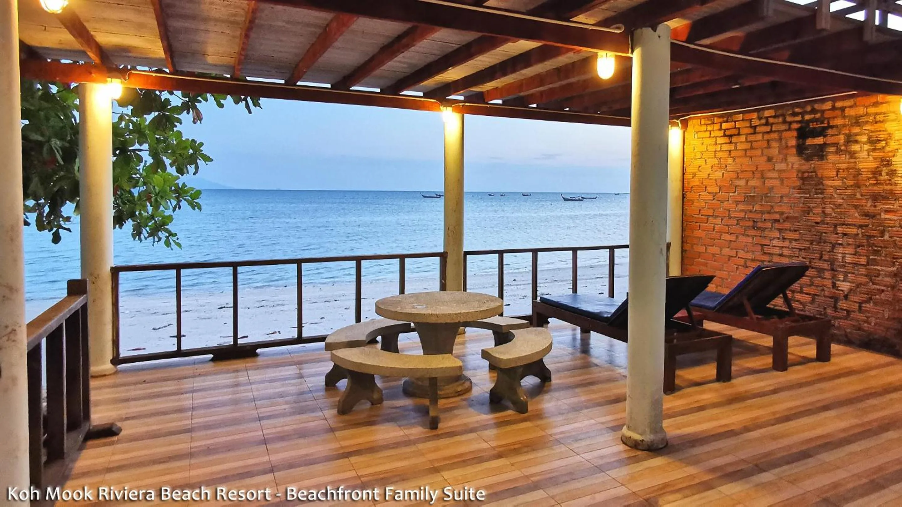 Balcony/Terrace in Koh Mook Riviera Beach Resort