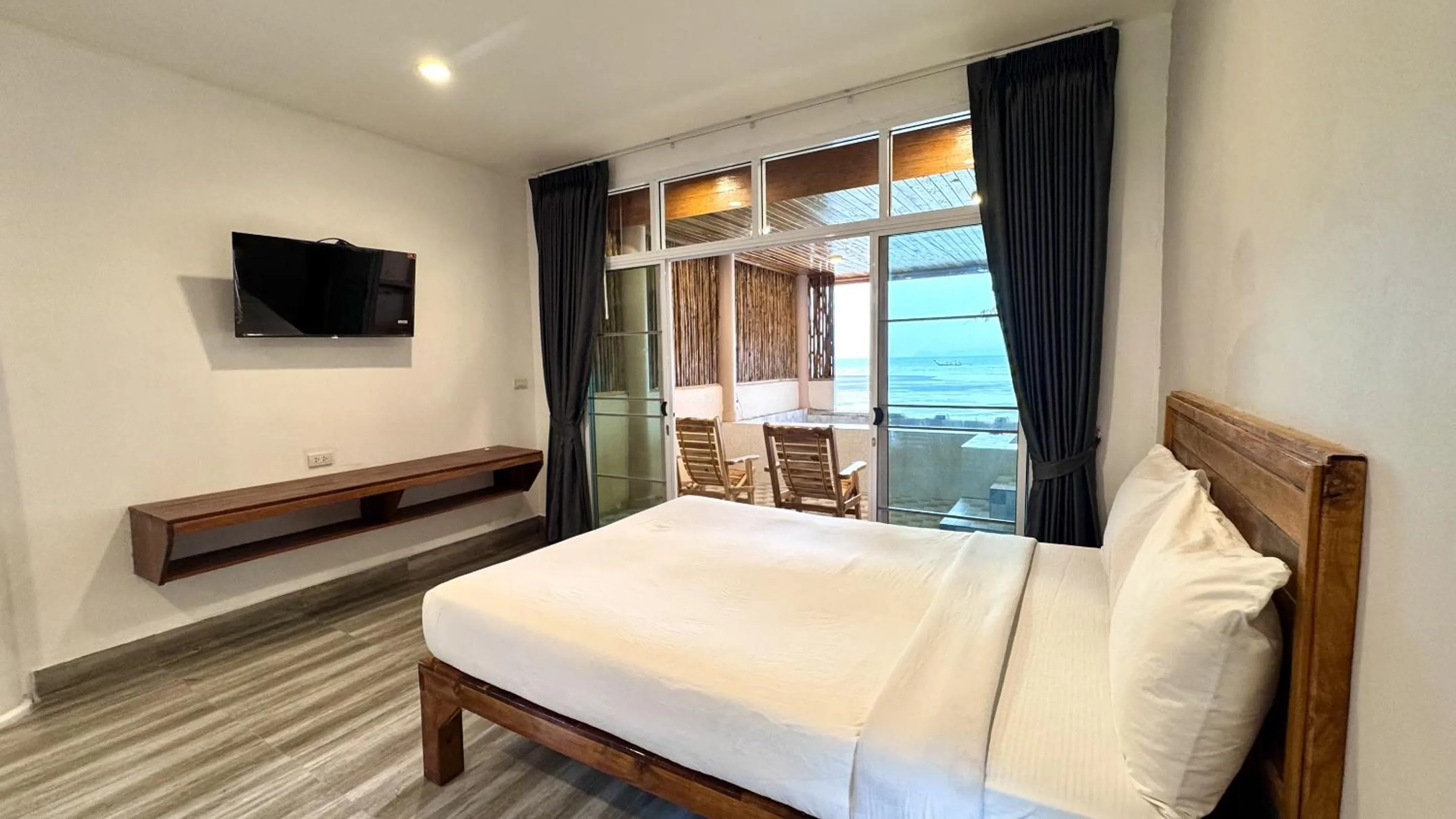 Bedroom, Bed in Koh Mook Riviera Beach Resort