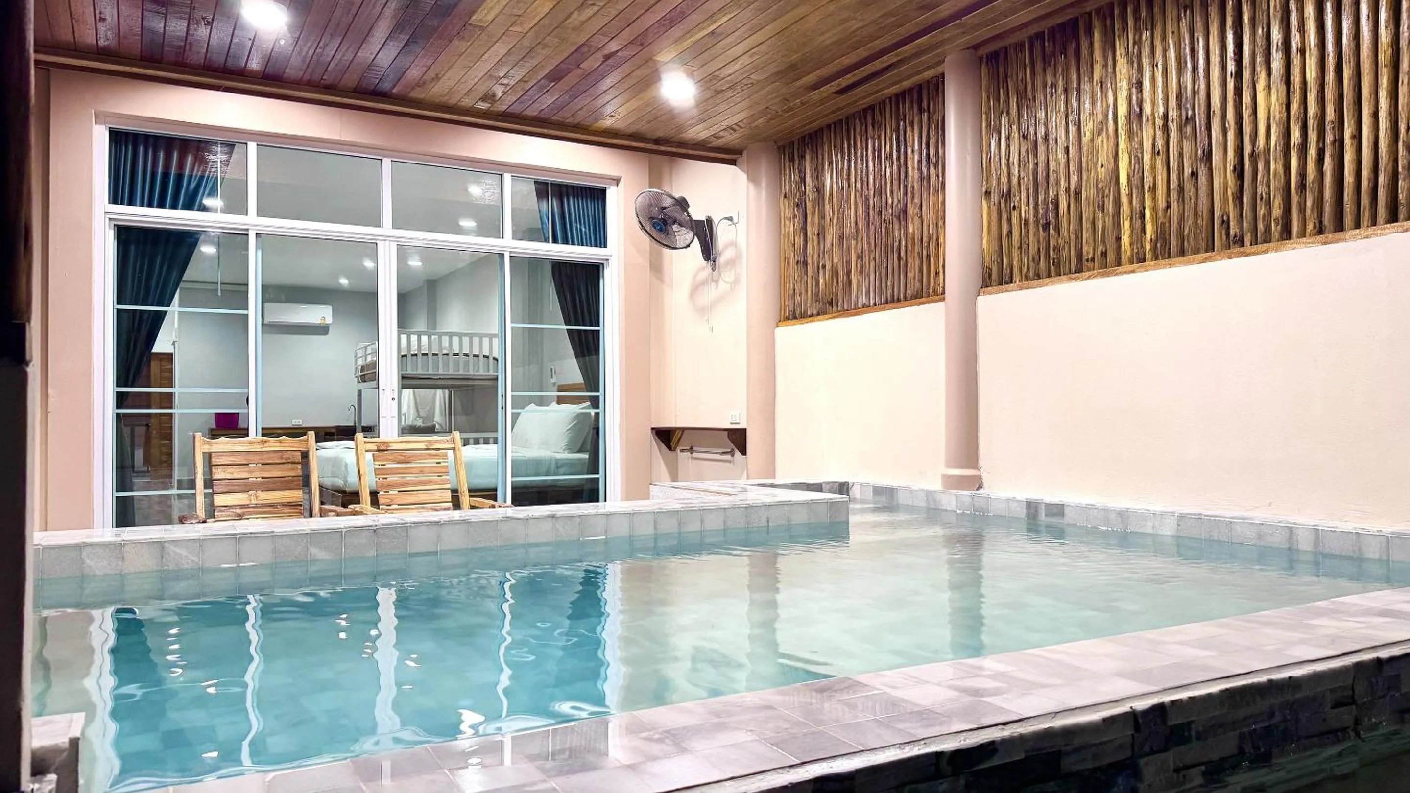 Pool view in Koh Mook Riviera Beach Resort