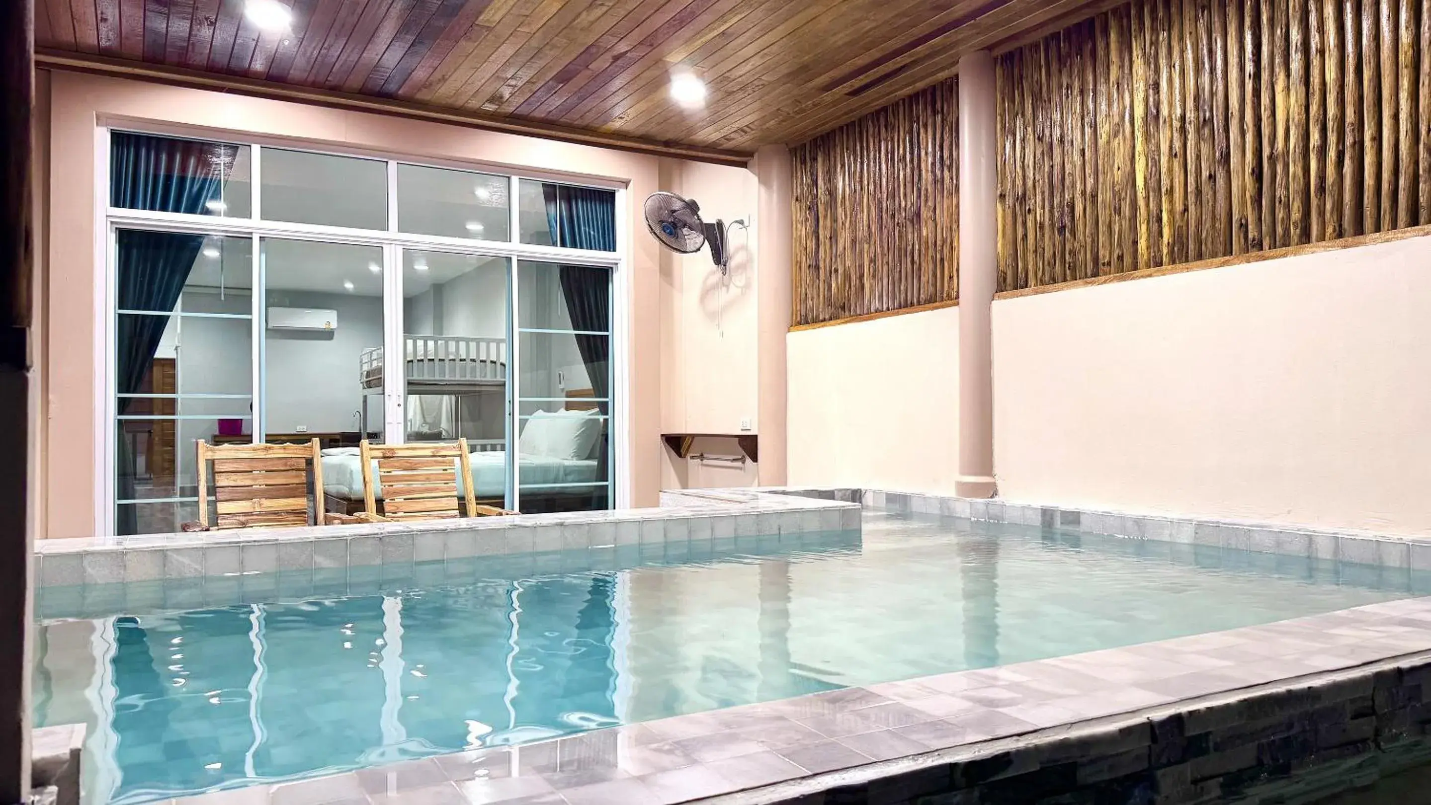 Pool view in Koh Mook Riviera Beach Resort Pool view in Koh Mook Riviera Beach Resort