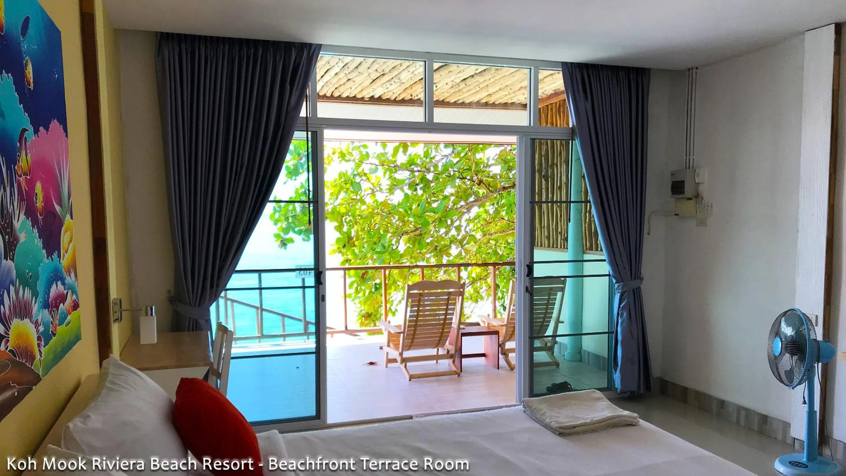 Balcony/Terrace in Koh Mook Riviera Beach Resort