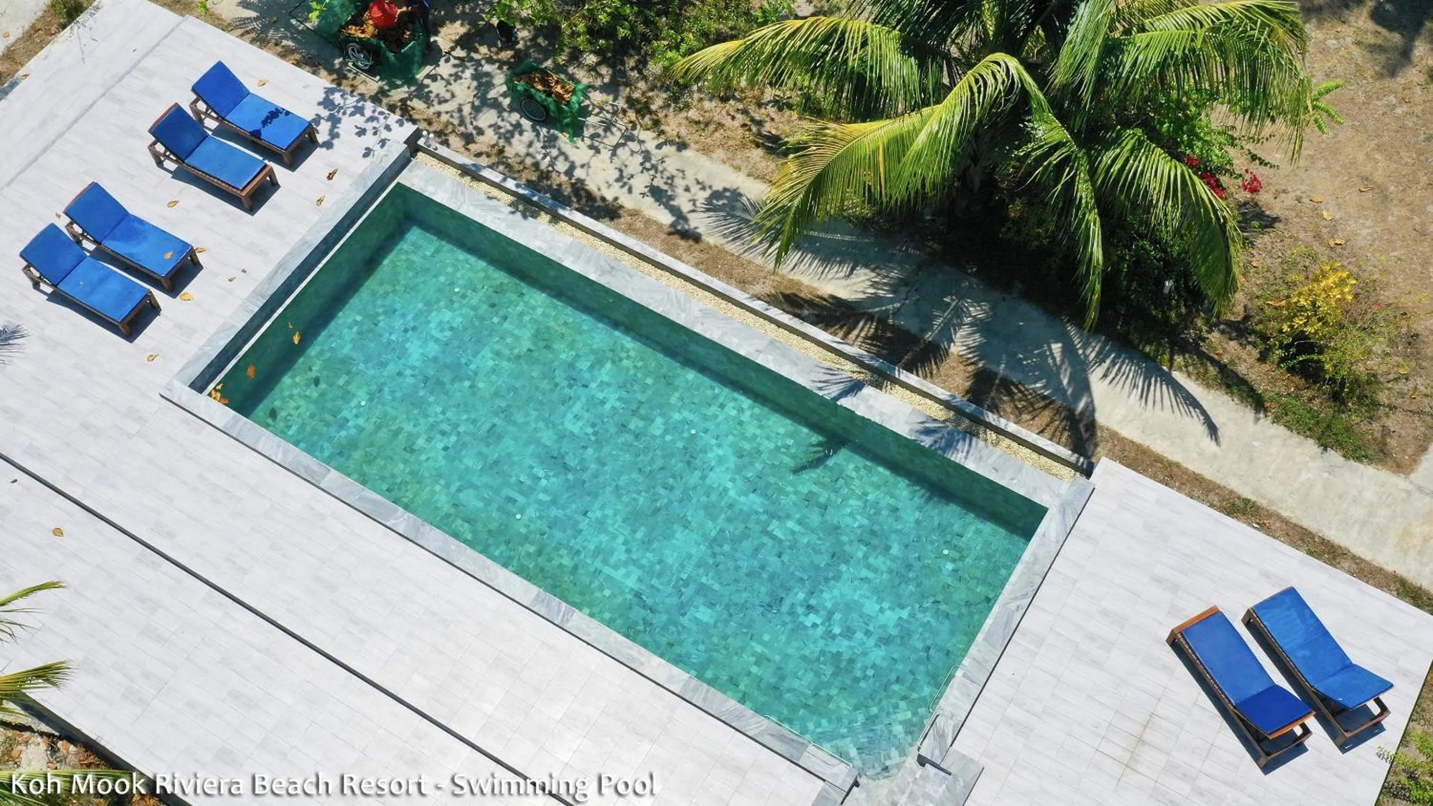 Pool view in Koh Mook Riviera Beach Resort