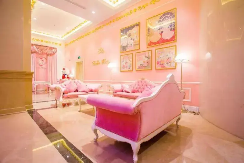 Lobby or reception, Seating Area in Yinrun Jinjiang Castle Hotel Lobby or reception, Seating Area in Yinrun Jinjiang Castle Hotel