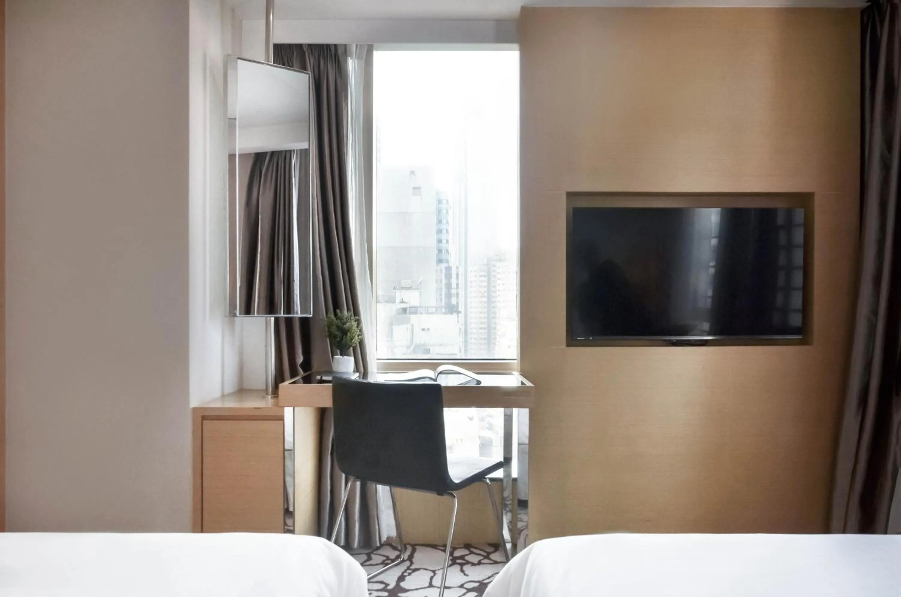 Bed in Eco Tree Hotel Sheung Wan