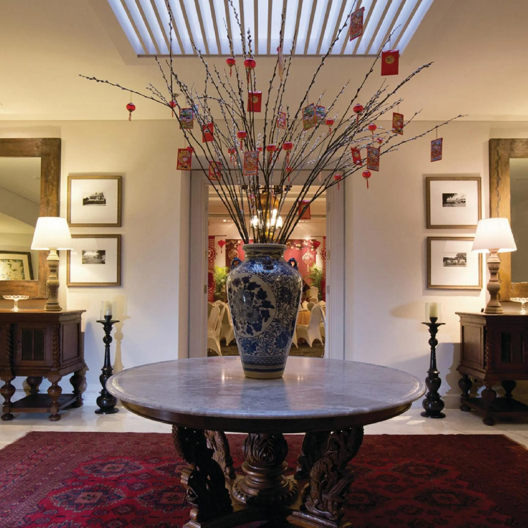 Decorative detail in The Shalimar Boutique Hotel