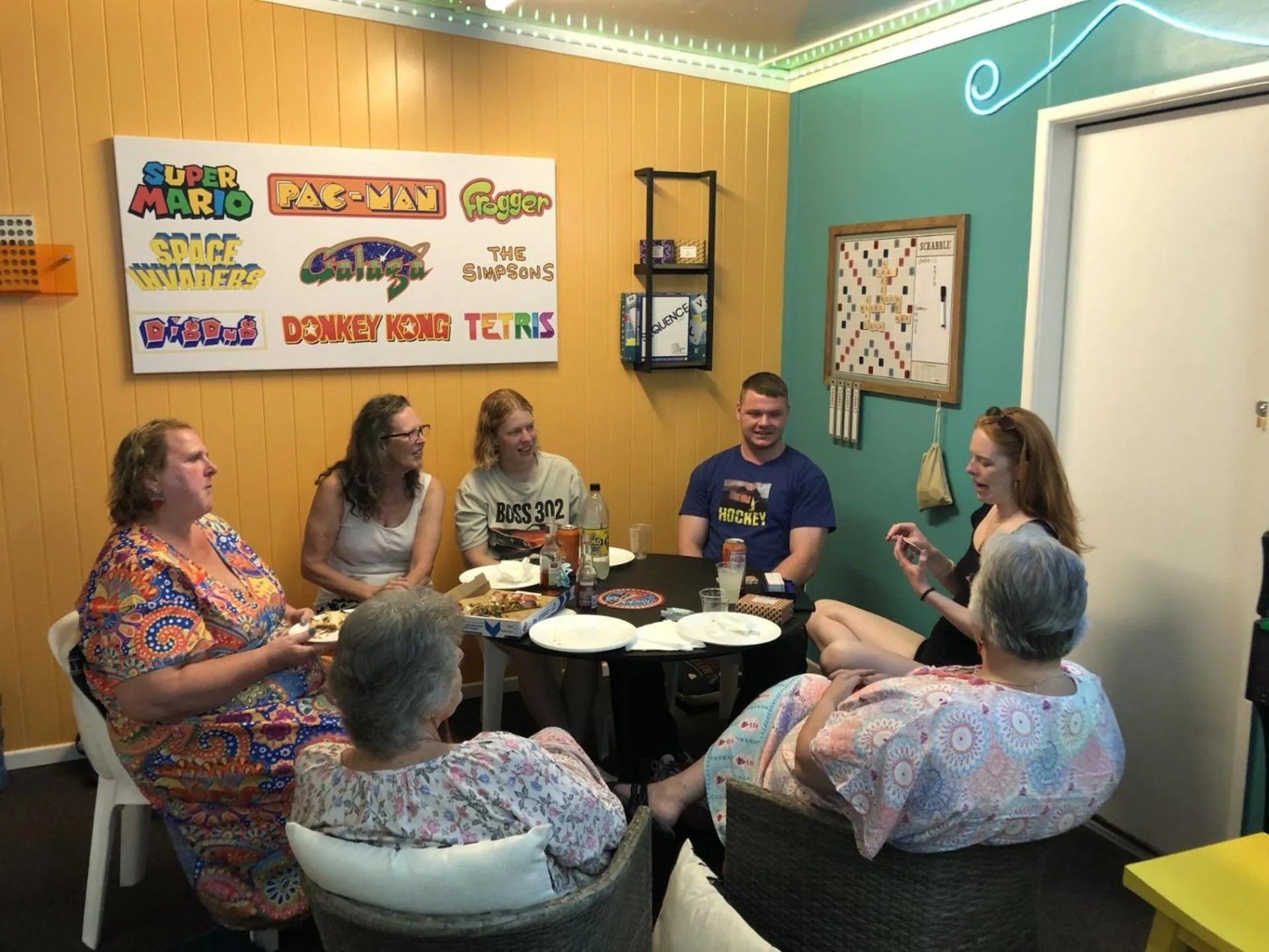 Game Room in Acacia Motel