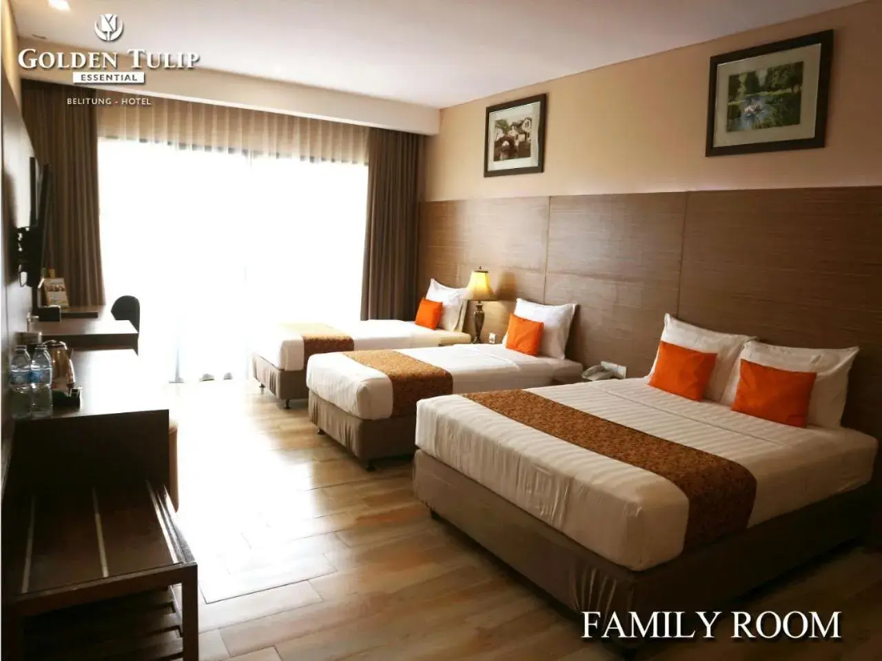 Bed in Golden Tulip Essential Belitung Bed in Golden Tulip Essential Belitung