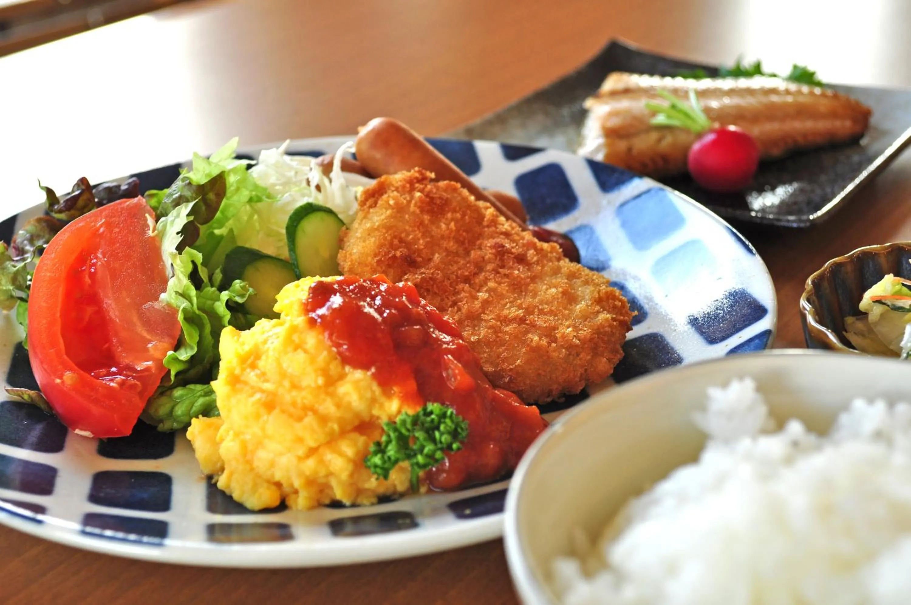 Breakfast in Annex Hotel Abe