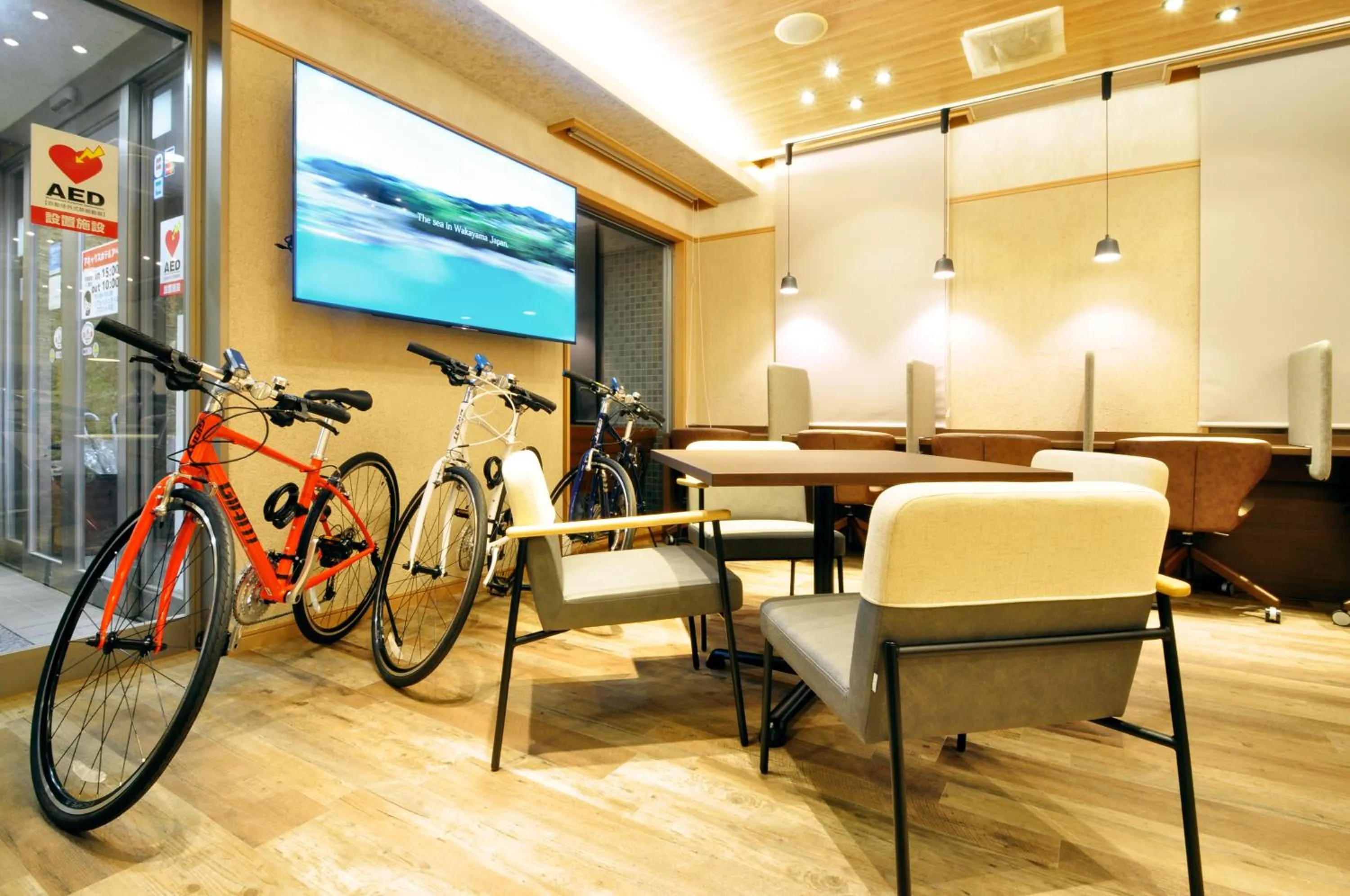 locker in Annex Hotel Abe