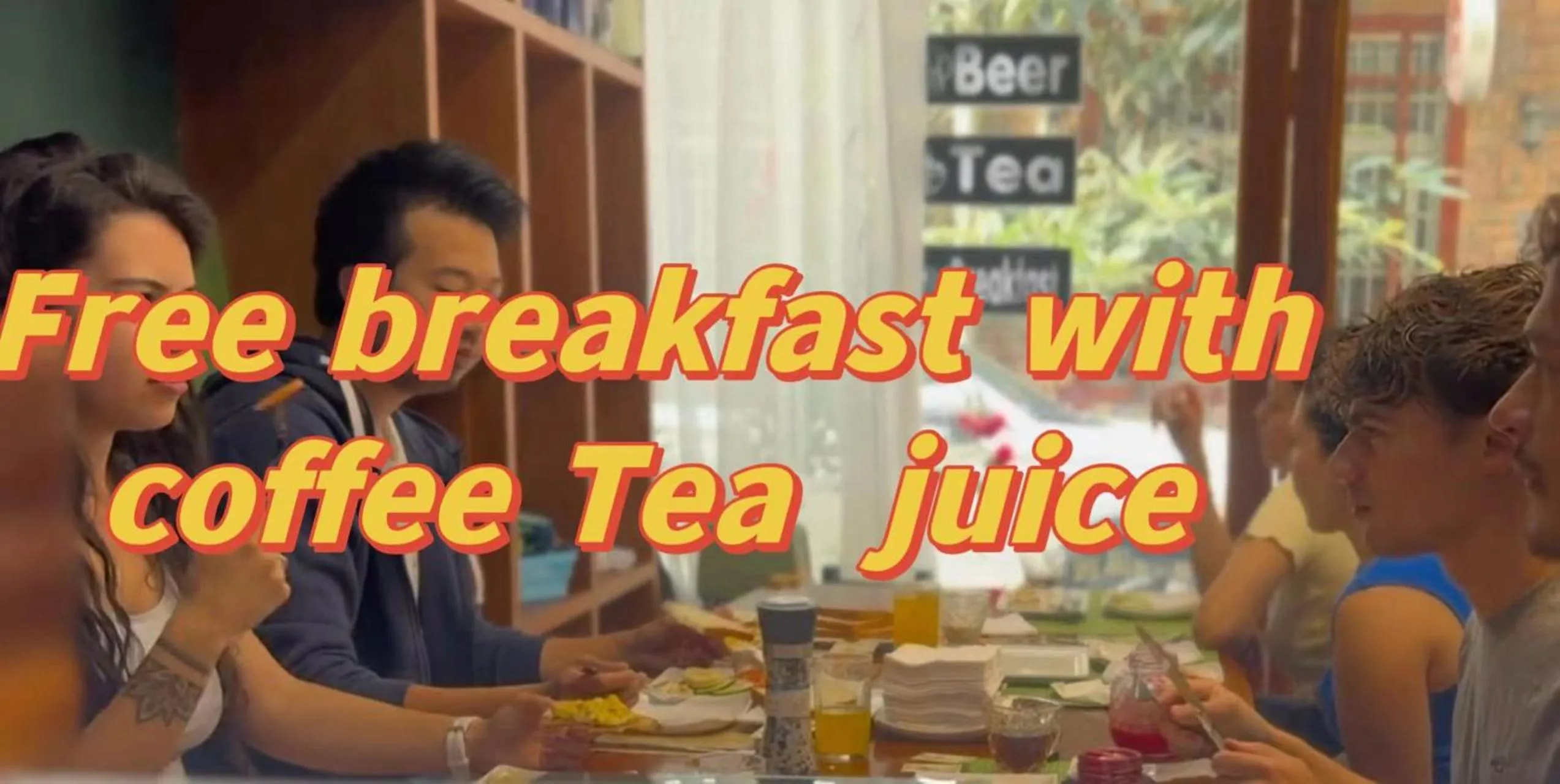 Breakfast in Edinburgh Hostel