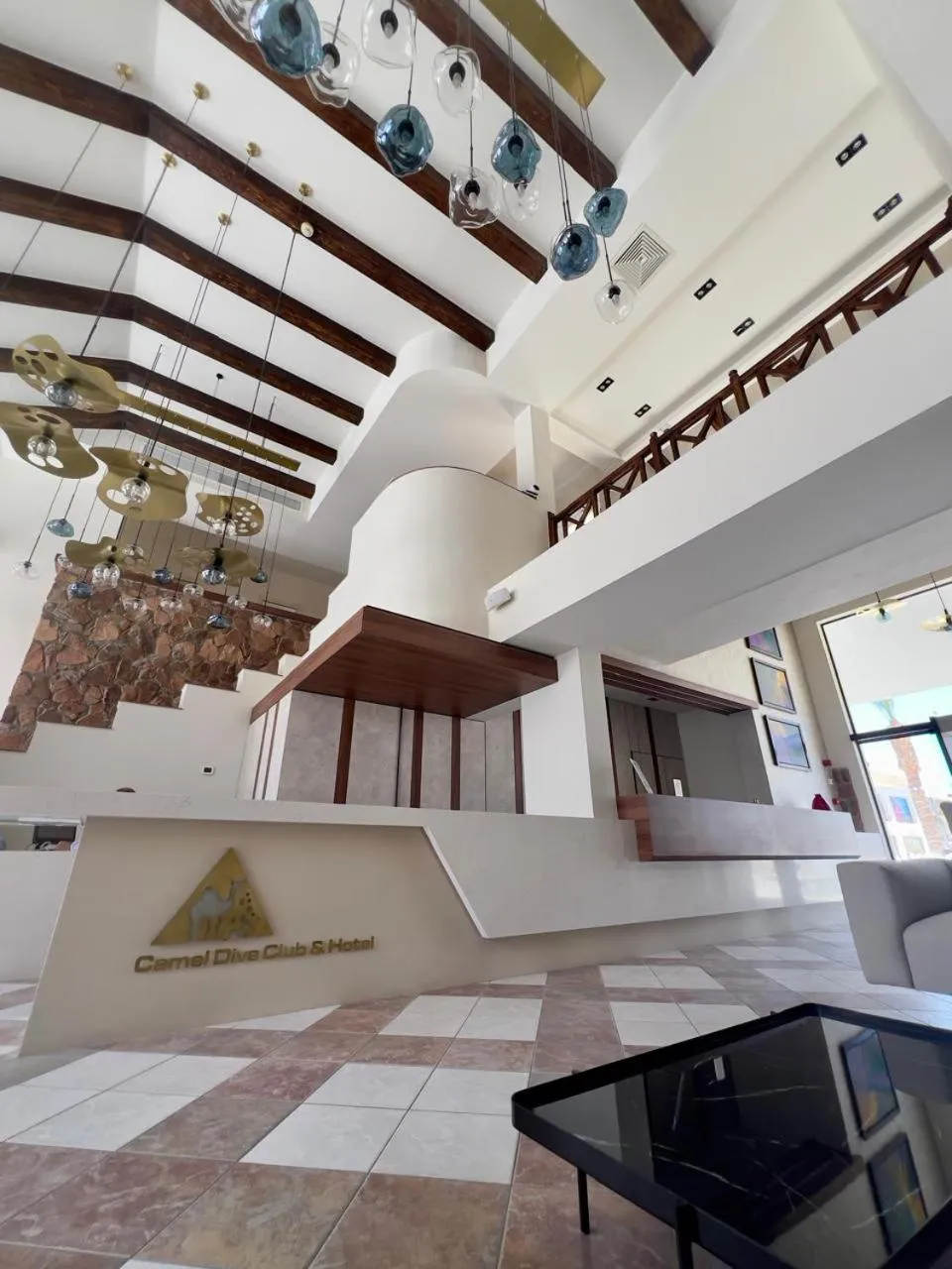 Lobby or reception in Camel Dive Club & Boutique Hotel