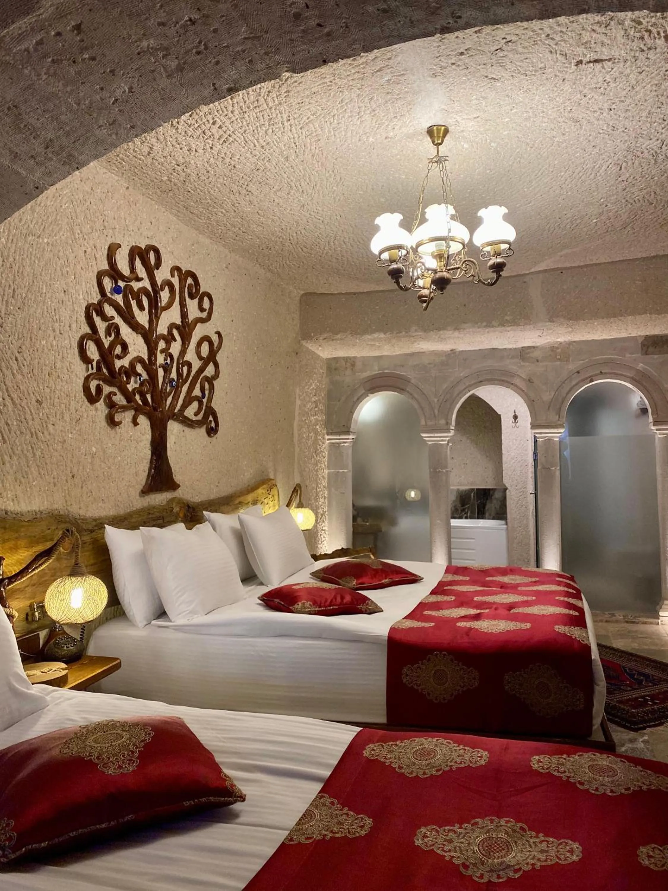 Other, Bed in Aren Cave Hotel And Art Gallery